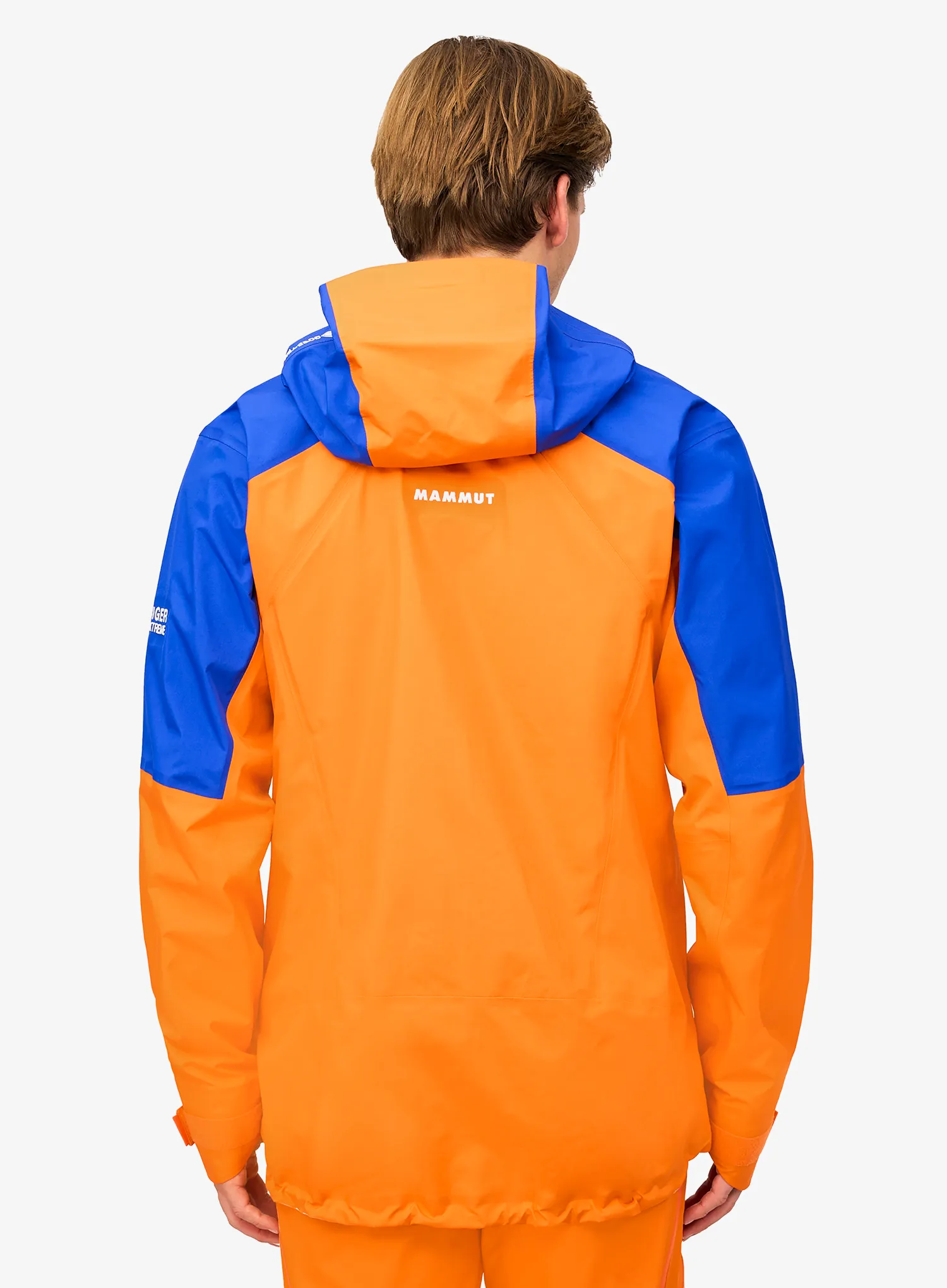 Куртка дощовик Mammut Eiger Nordwand Advanced HS Hooded Jacket - eiger orange/eiger blue