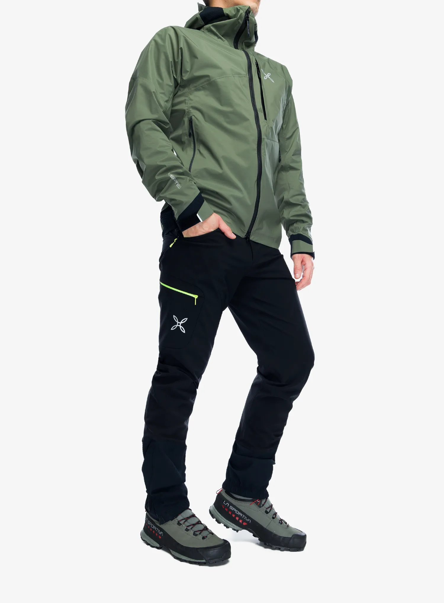 Куртка дощовик Montura Vertigo 3L Jacket - sage green