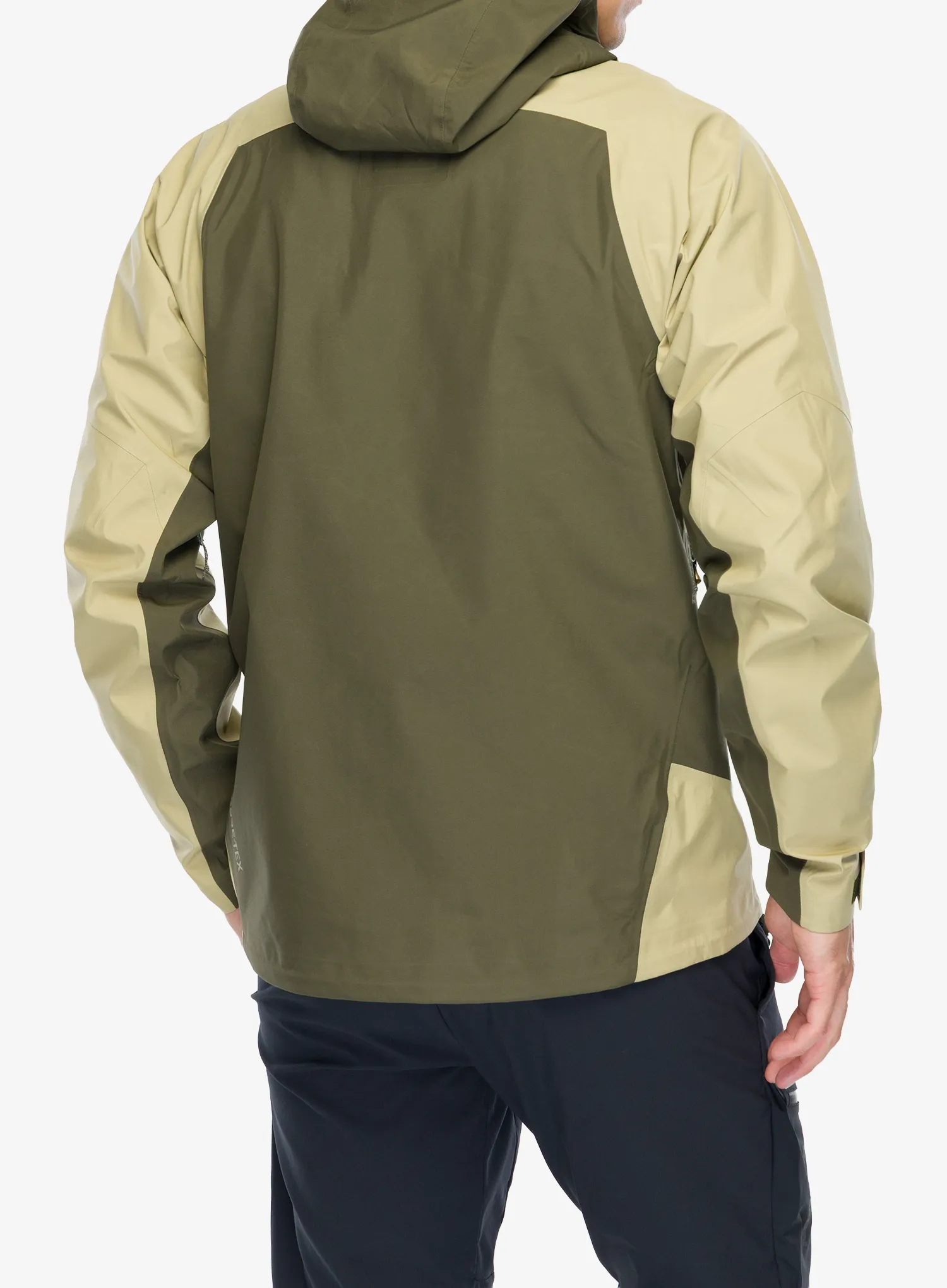 Куртка дощовик Salomon Outline 3L GTX Shell - grape leaf/gray green