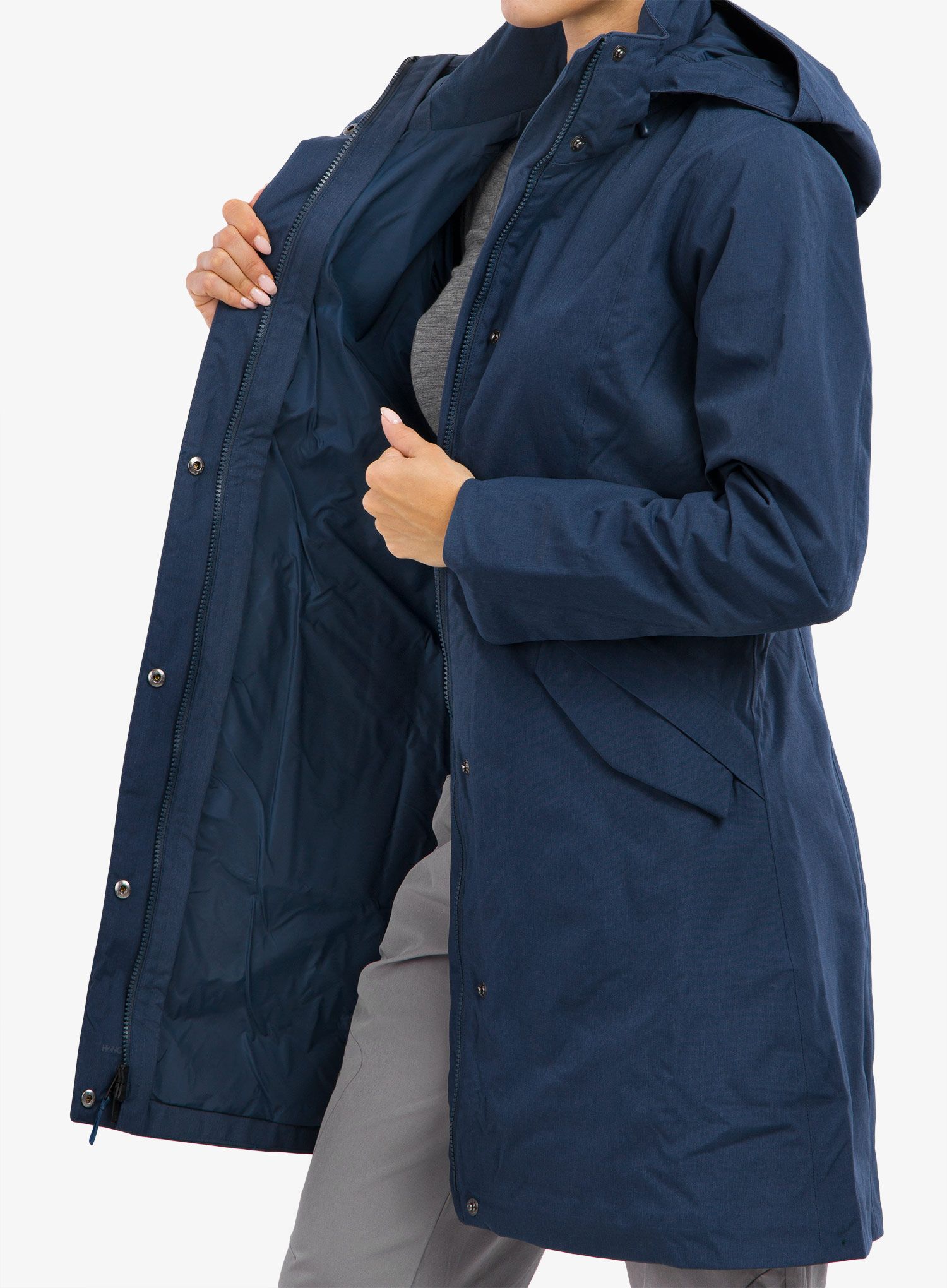 Куртка жіноча Patagonia Vosque 3-in-1 Parka - tidepool blue