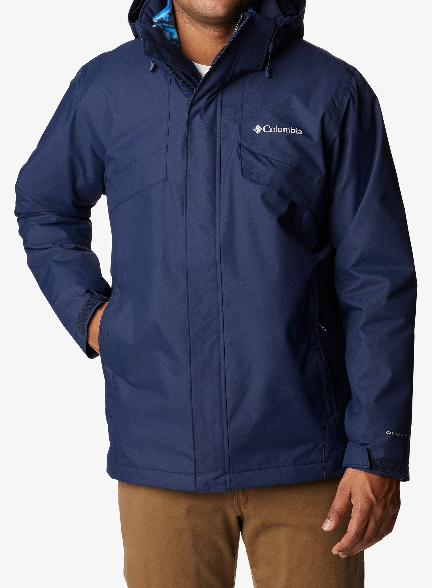 Куртка 3в1 Columbia Bugaboo II Fleece Interchange Jacket - collegiate navy