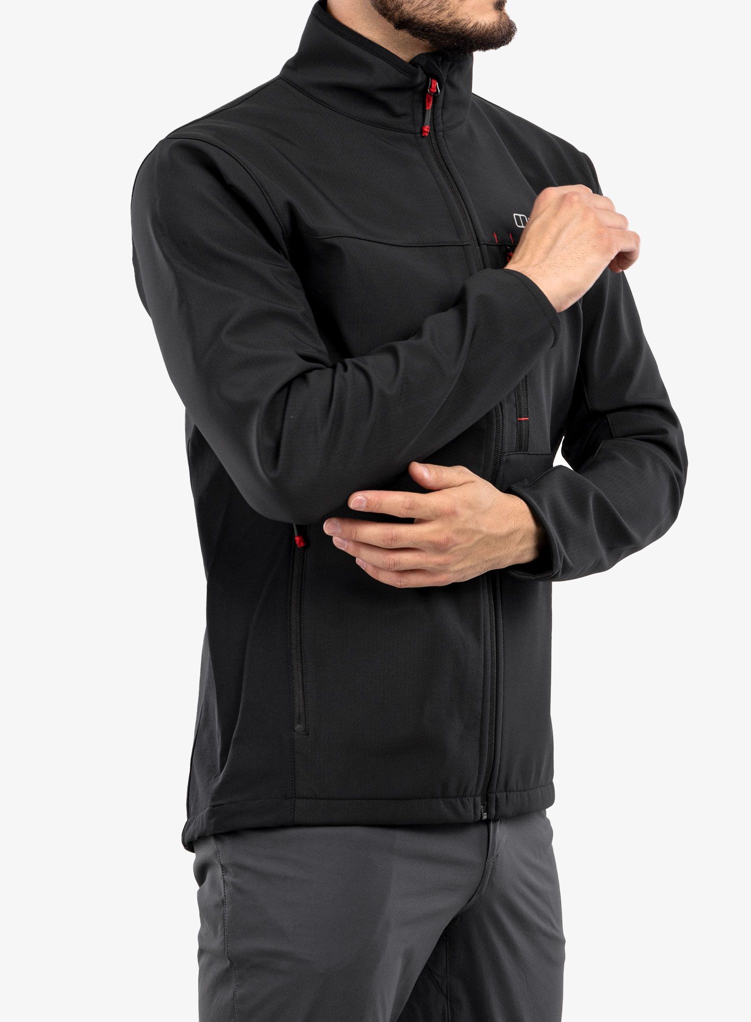 Куртка Berghaus Ghlas 2.0 Softshell Jkt - black/black