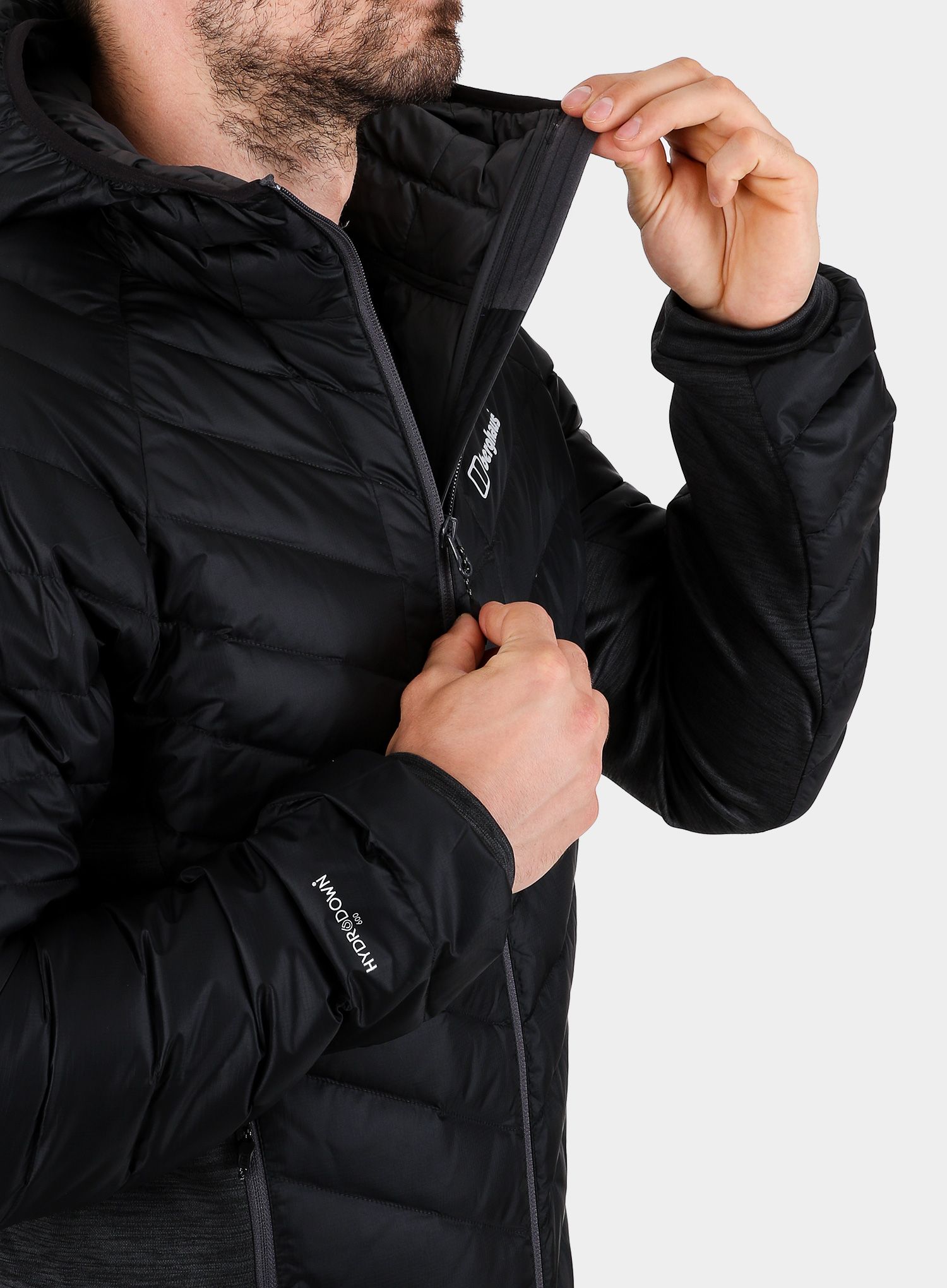 Пуховик Berghaus Tephra Stretch Reflect Down - jet black