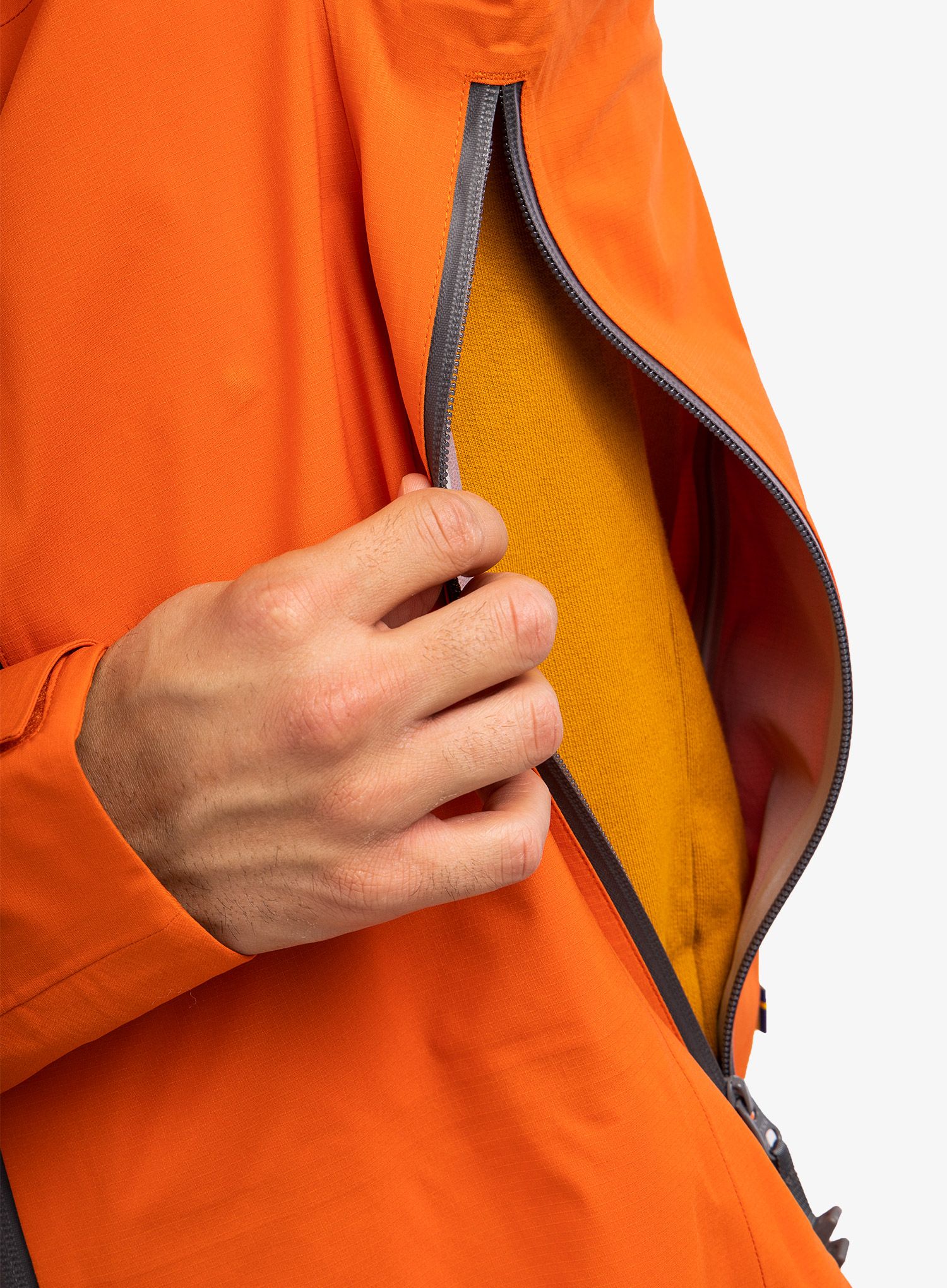 Куртка Fjallraven Bergtagen Eco-Shell Jacket - hokkaido orange