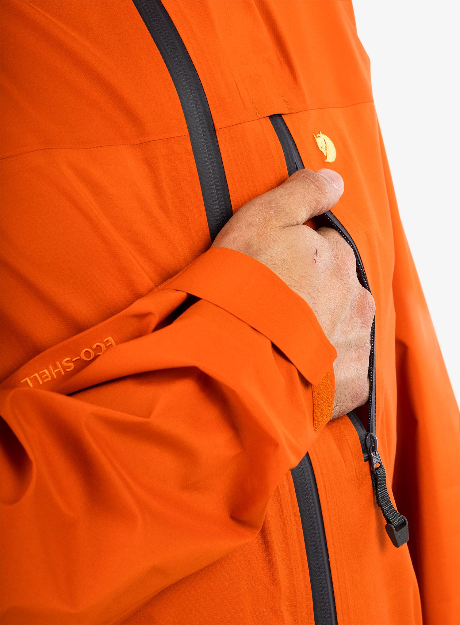 Куртка Fjallraven Bergtagen Lite Eco-Shell Jacket - hokkaido orange