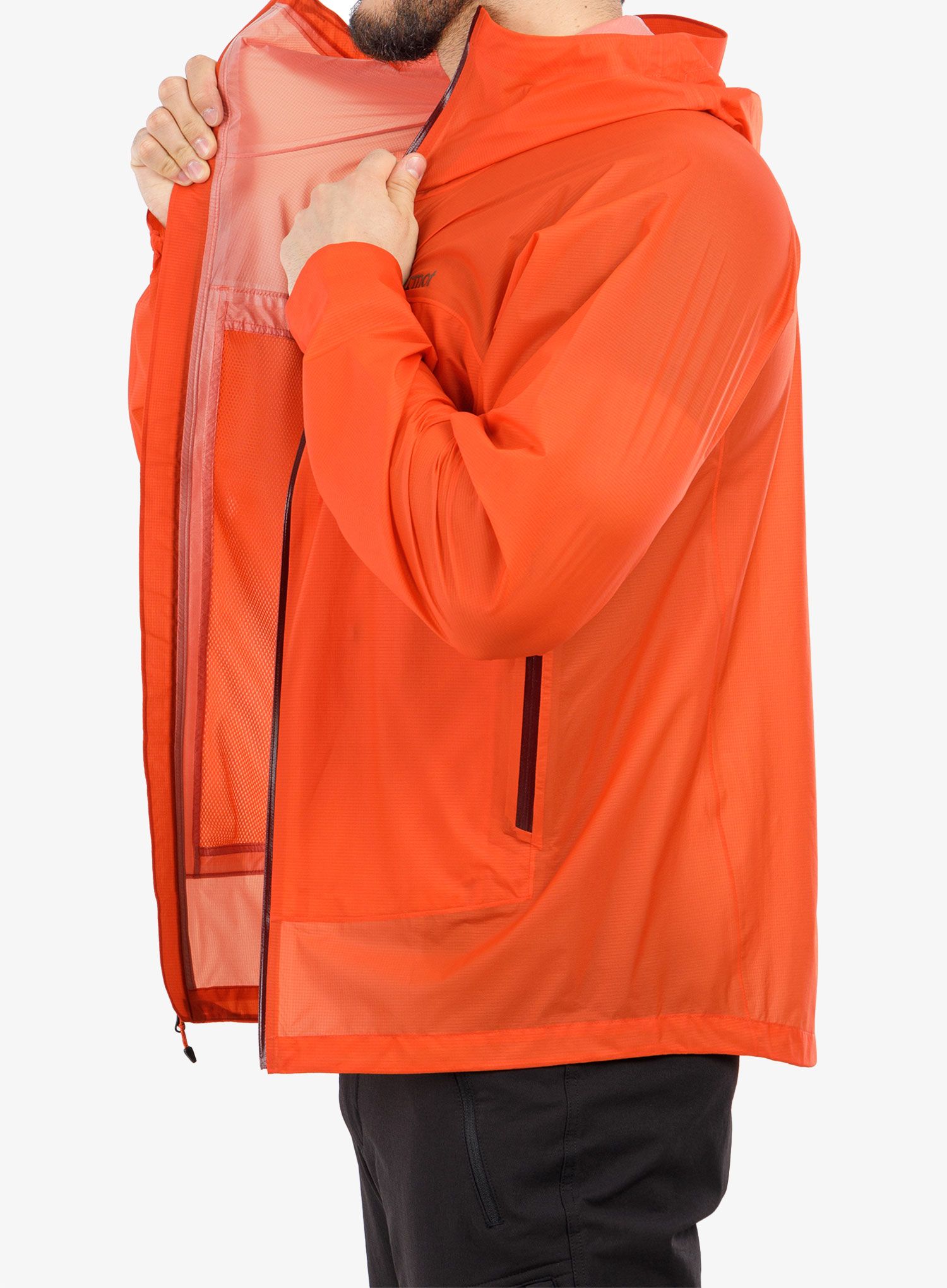 Куртка дощовик Marmot Bantamweight Jacket - red sun