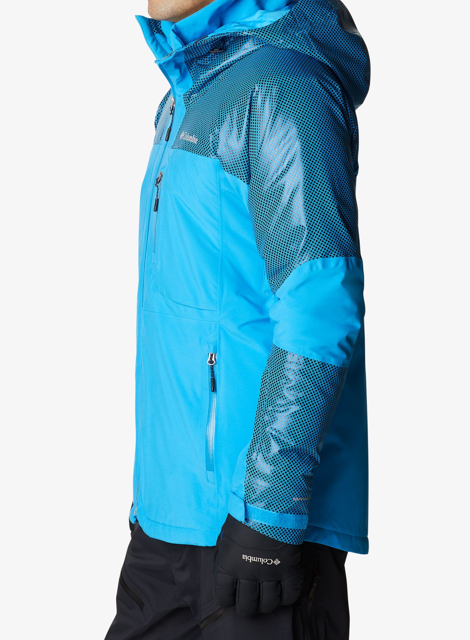 Куртка лижна Columbia Snow Slab Black Dot Jacket - compass blue