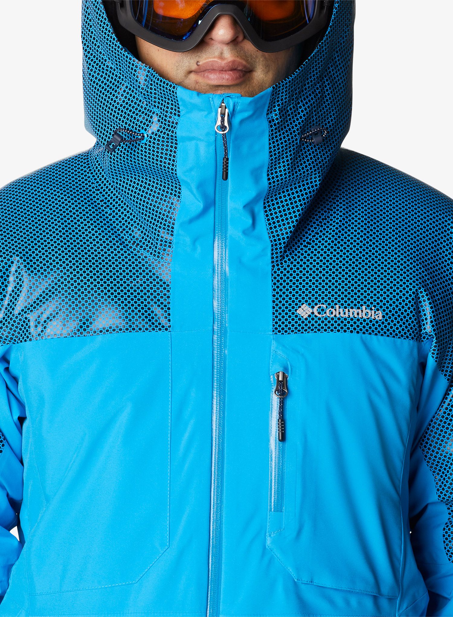 Куртка лижна Columbia Snow Slab Black Dot Jacket - compass blue