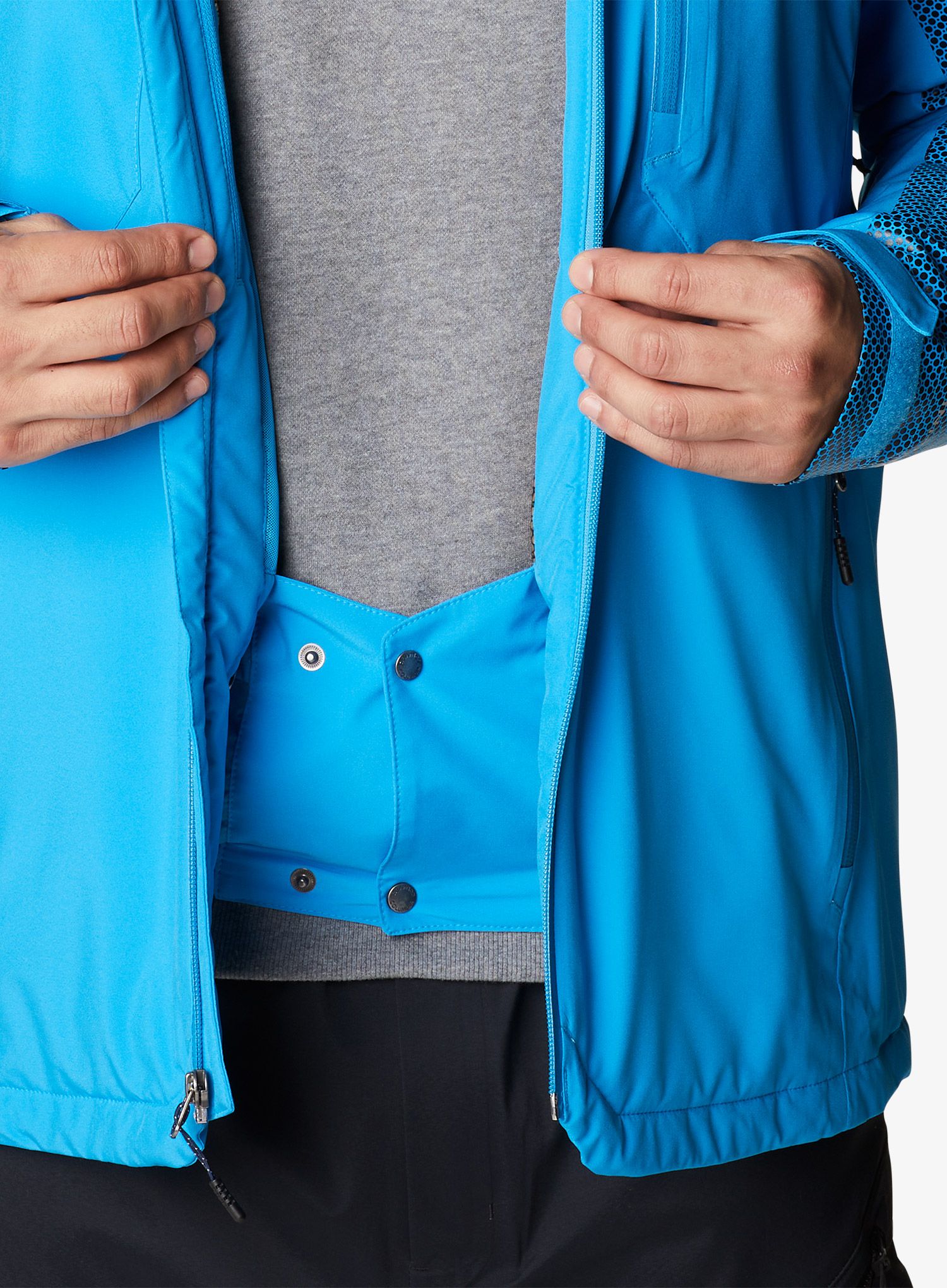 Куртка лижна Columbia Snow Slab Black Dot Jacket - compass blue