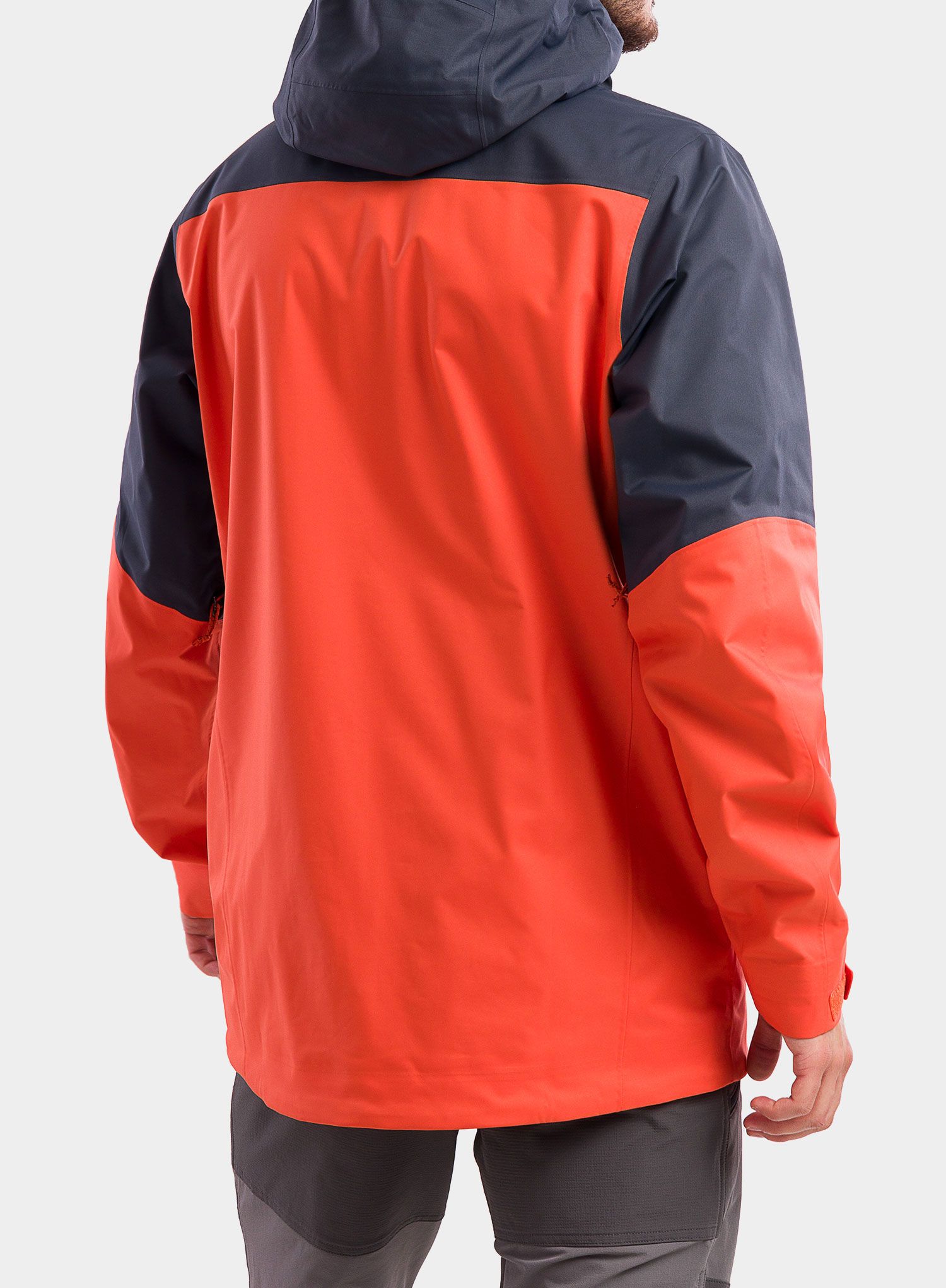 Куртка лижна Patagonia Snowshot Jacket - smolder blue/metric orange