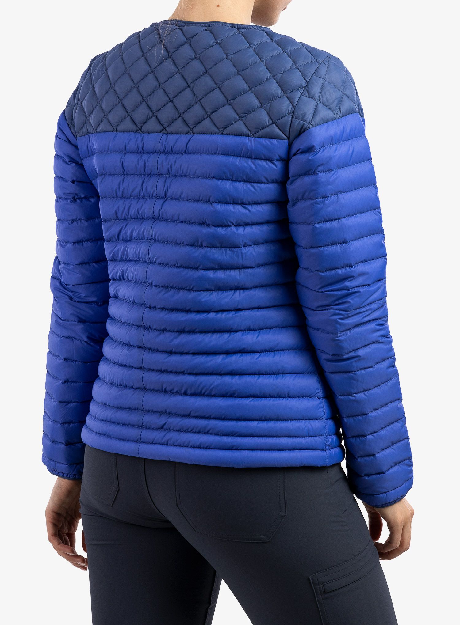 Пуховик жіноча Patagonia AlpLight Down Pullover - float blue