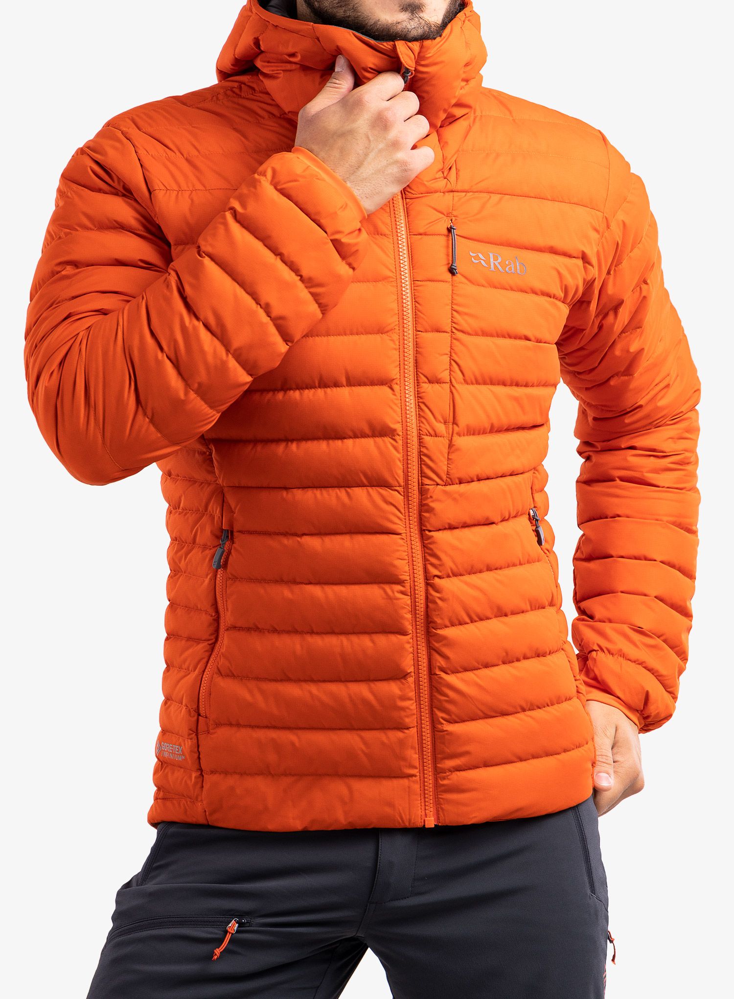 Пуховик Rab Infinity Microlight Jacket - firecracker