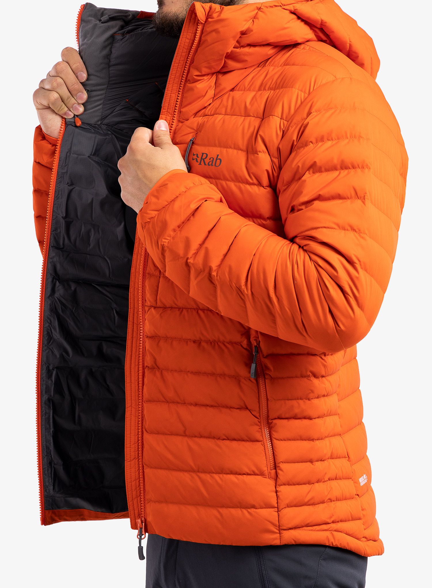 Пуховик Rab Infinity Microlight Jacket - firecracker