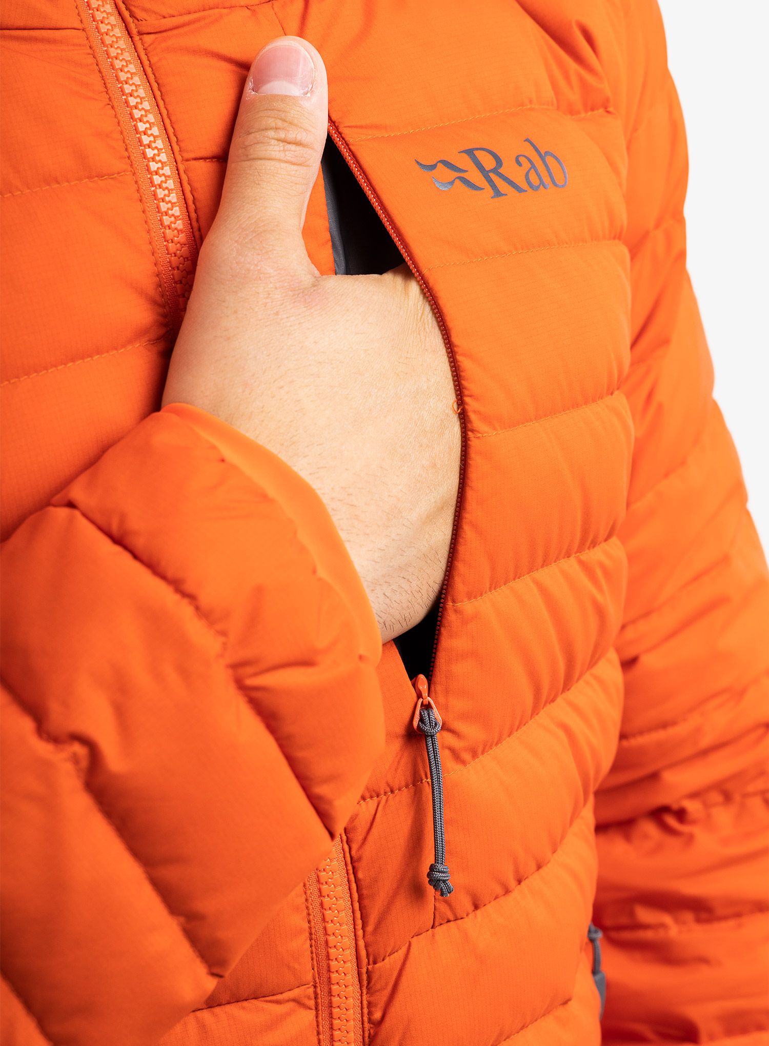 Пуховик Rab Infinity Microlight Jacket - firecracker