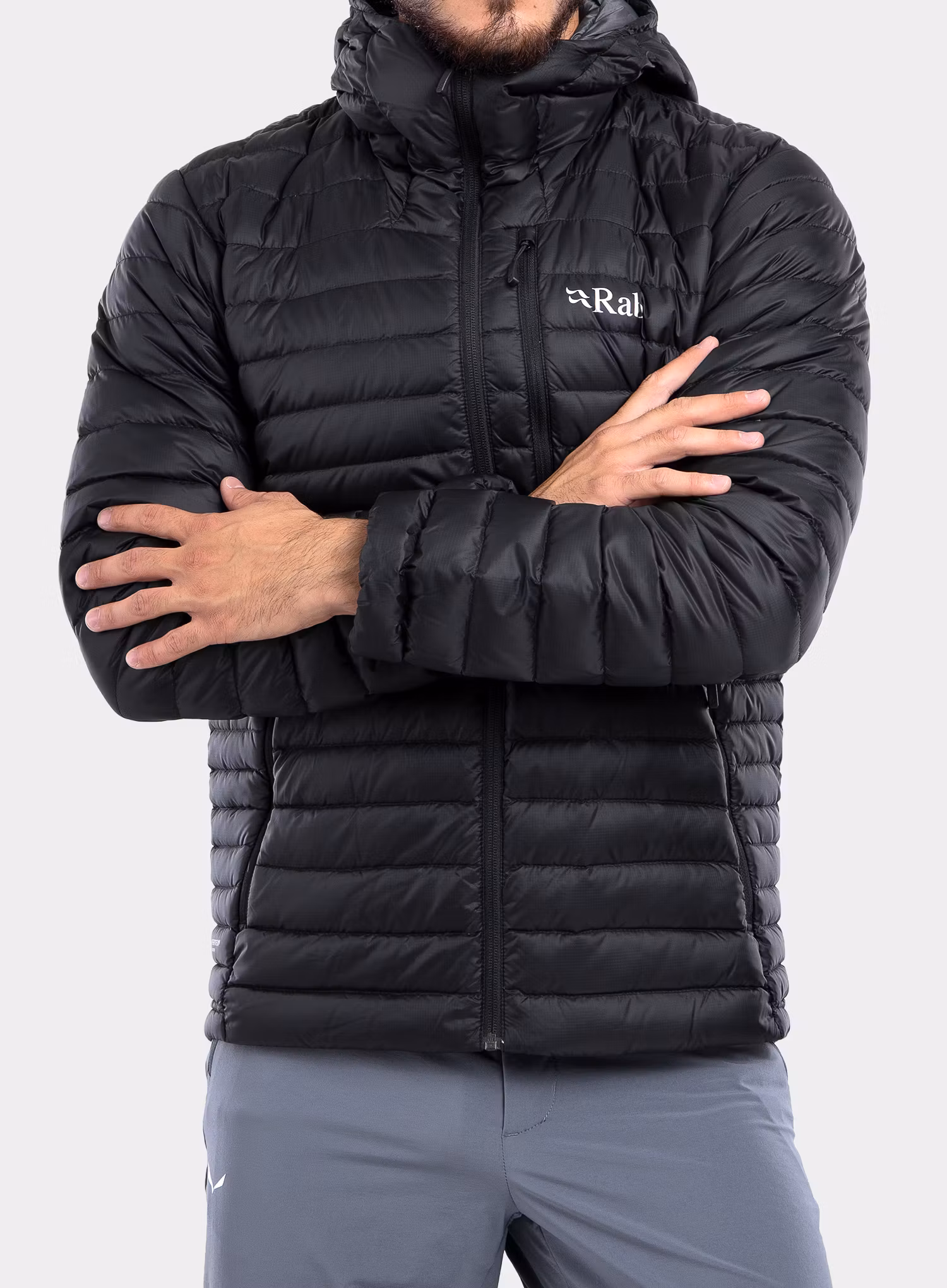 Пуховик Rab Microlight Alpine Jacket - black