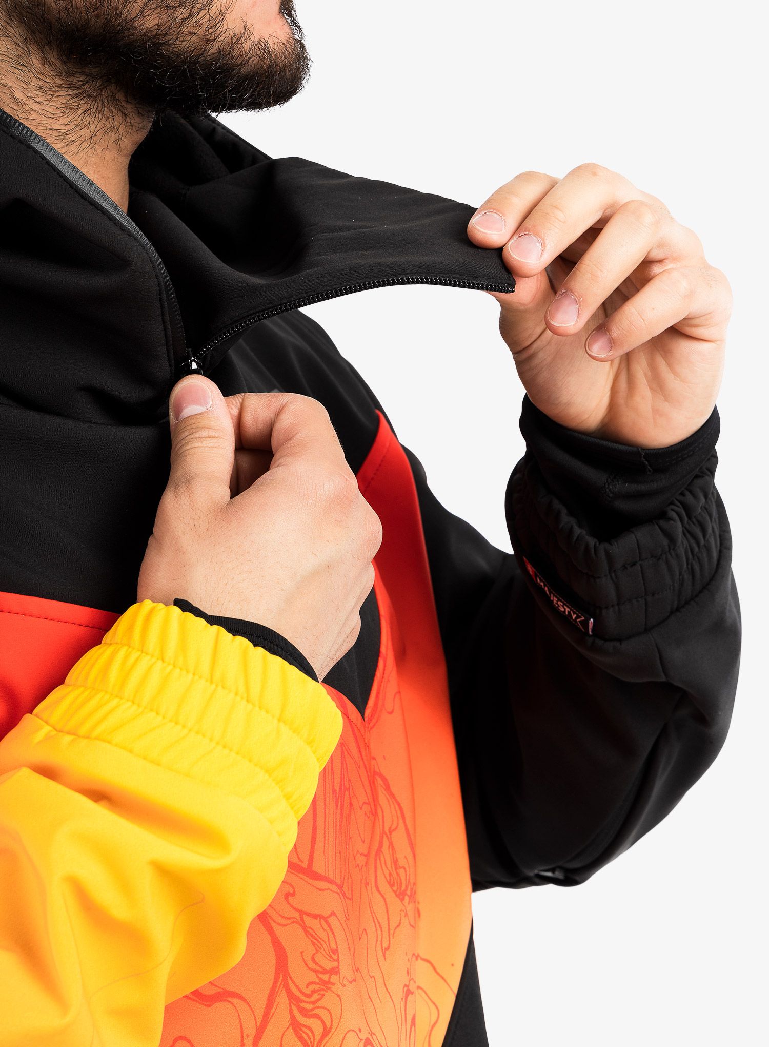 Куртка softshell Majesty Shadow Softshell - black/red
