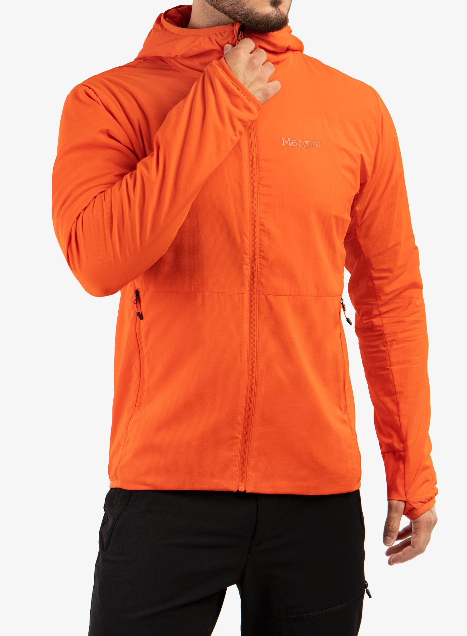 Куртка softshell Marmot Alt HB Hoody - red sun