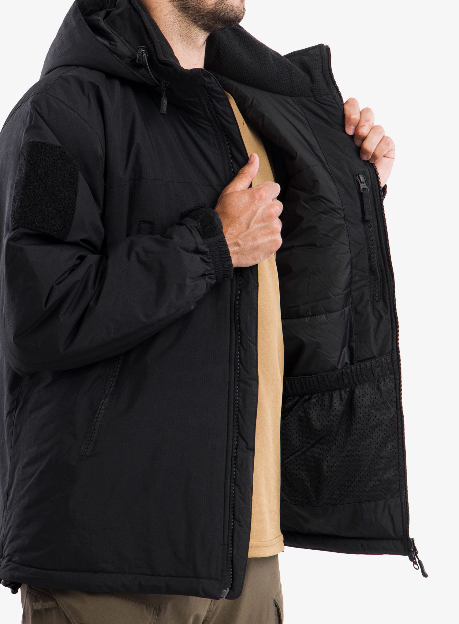 Куртка утеплена Helikon-Tex Level 7 Climashield Apex 100g - black