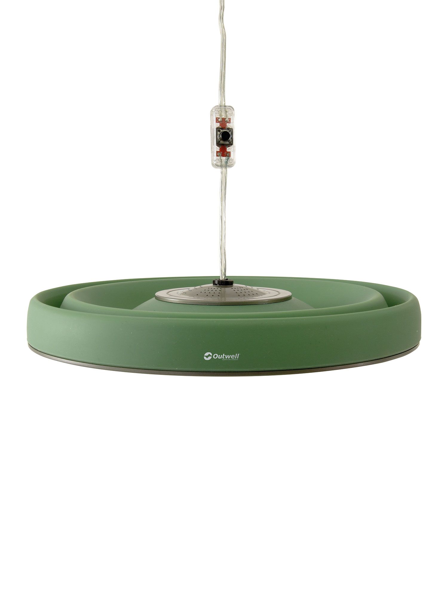 Лампа туристична Outwell Pollux Lux - shadow green (500 lm)