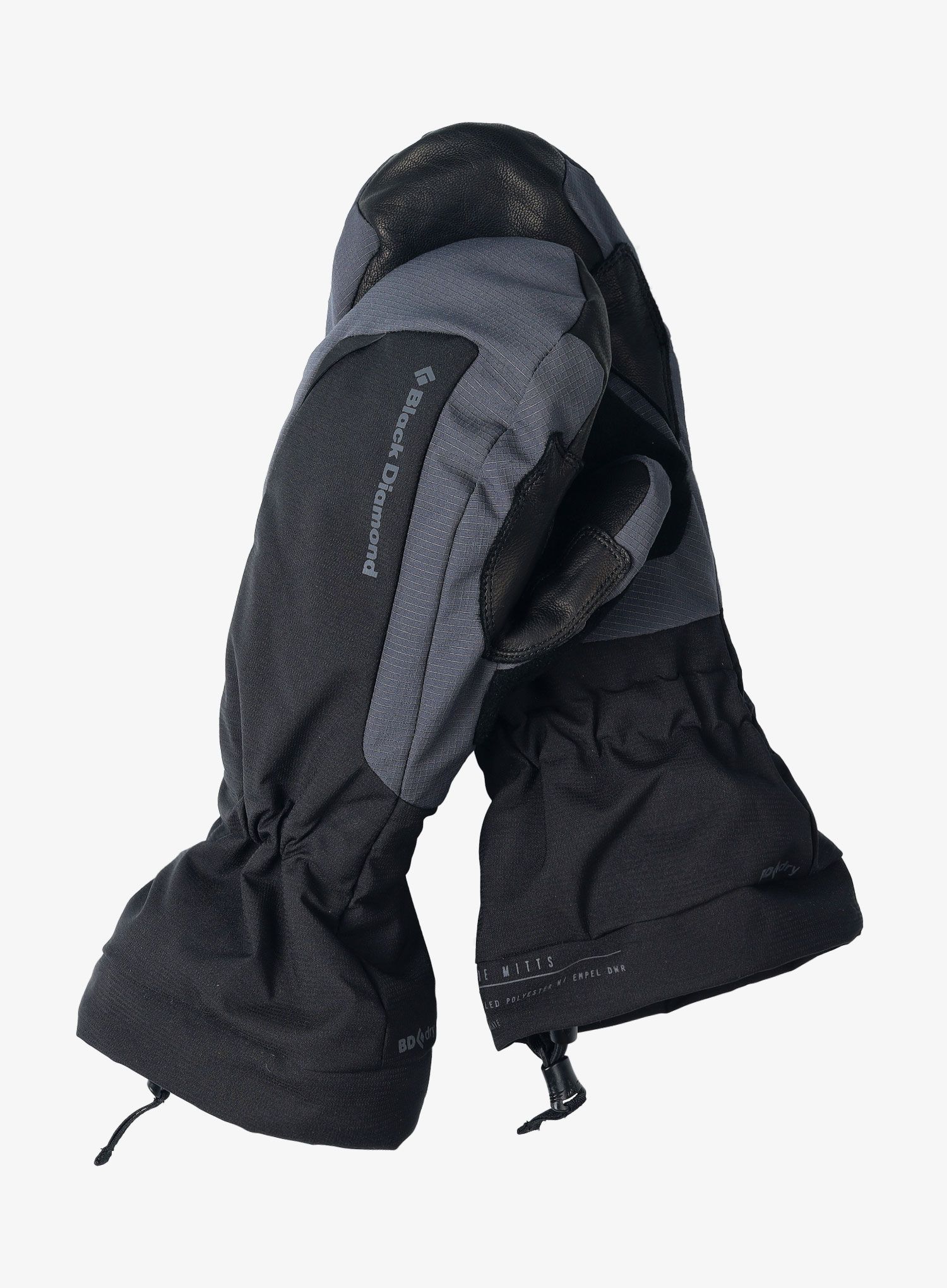 Рукавички Black Diamond Glissade Mitts - black/black