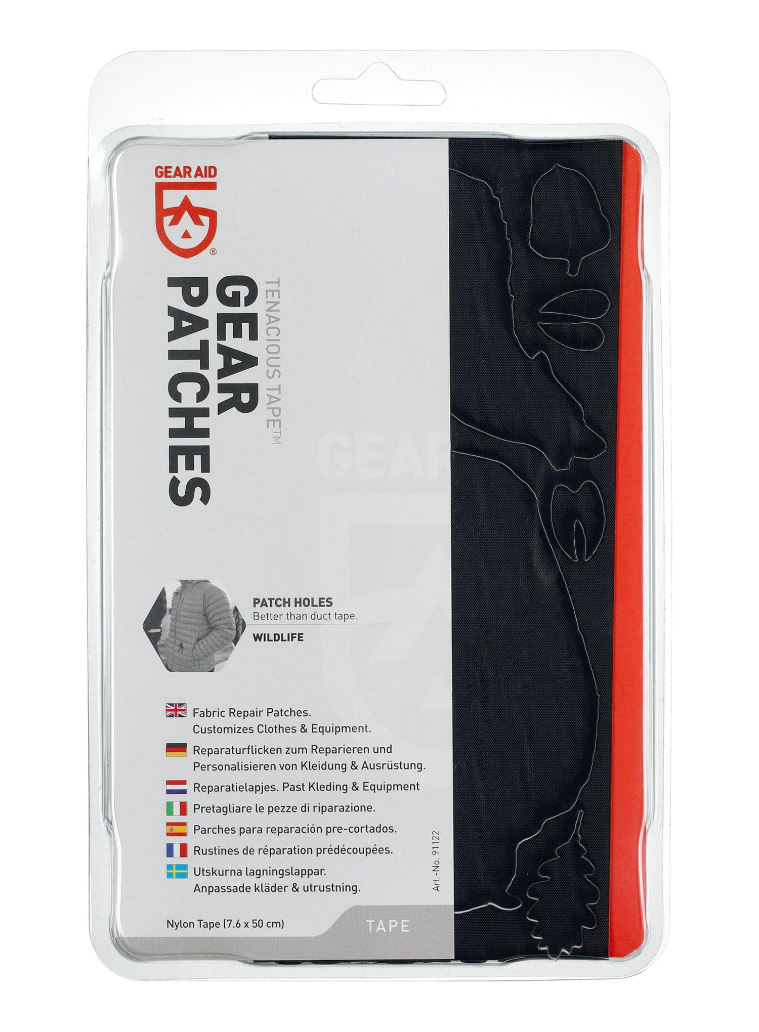 Ремонтний комплект Gear Aid Tenacious Tape Gear Patches Wildlife - Wildlife