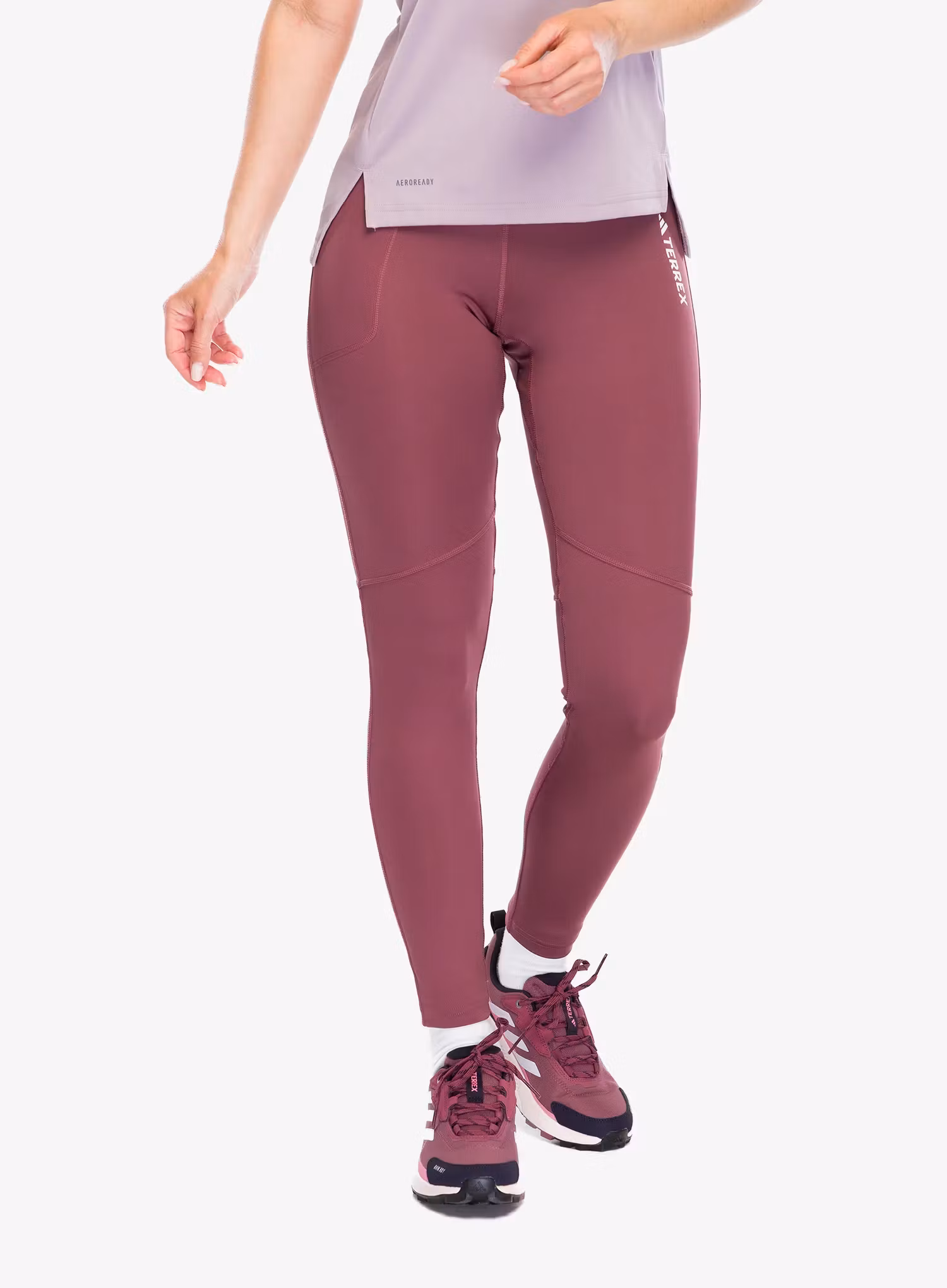 Легінси жіночі adidas TERREX Multi Tights - quiet crimson