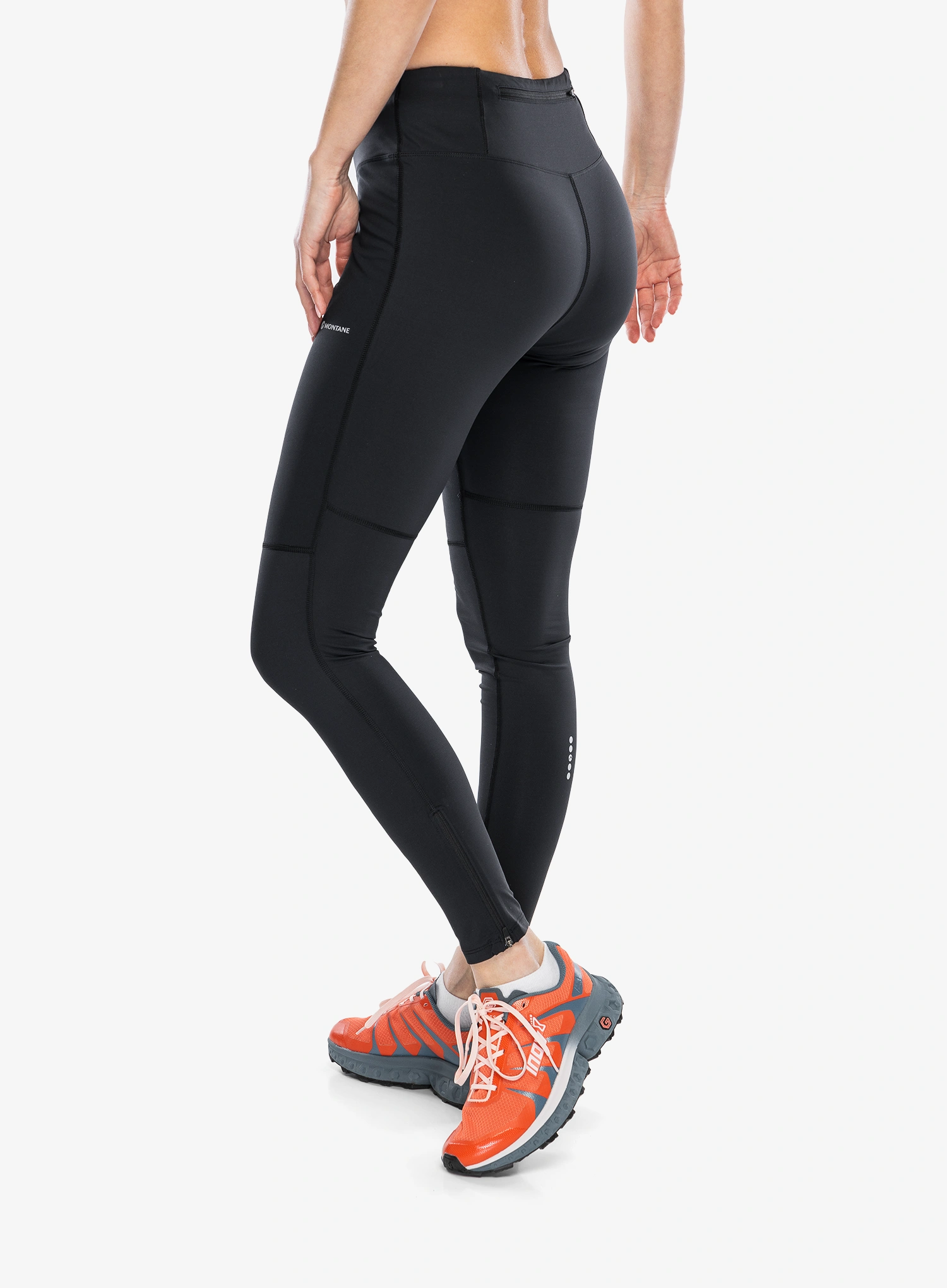 Штани для бігу жіночі Montane Slipstream Thermal Tights - black