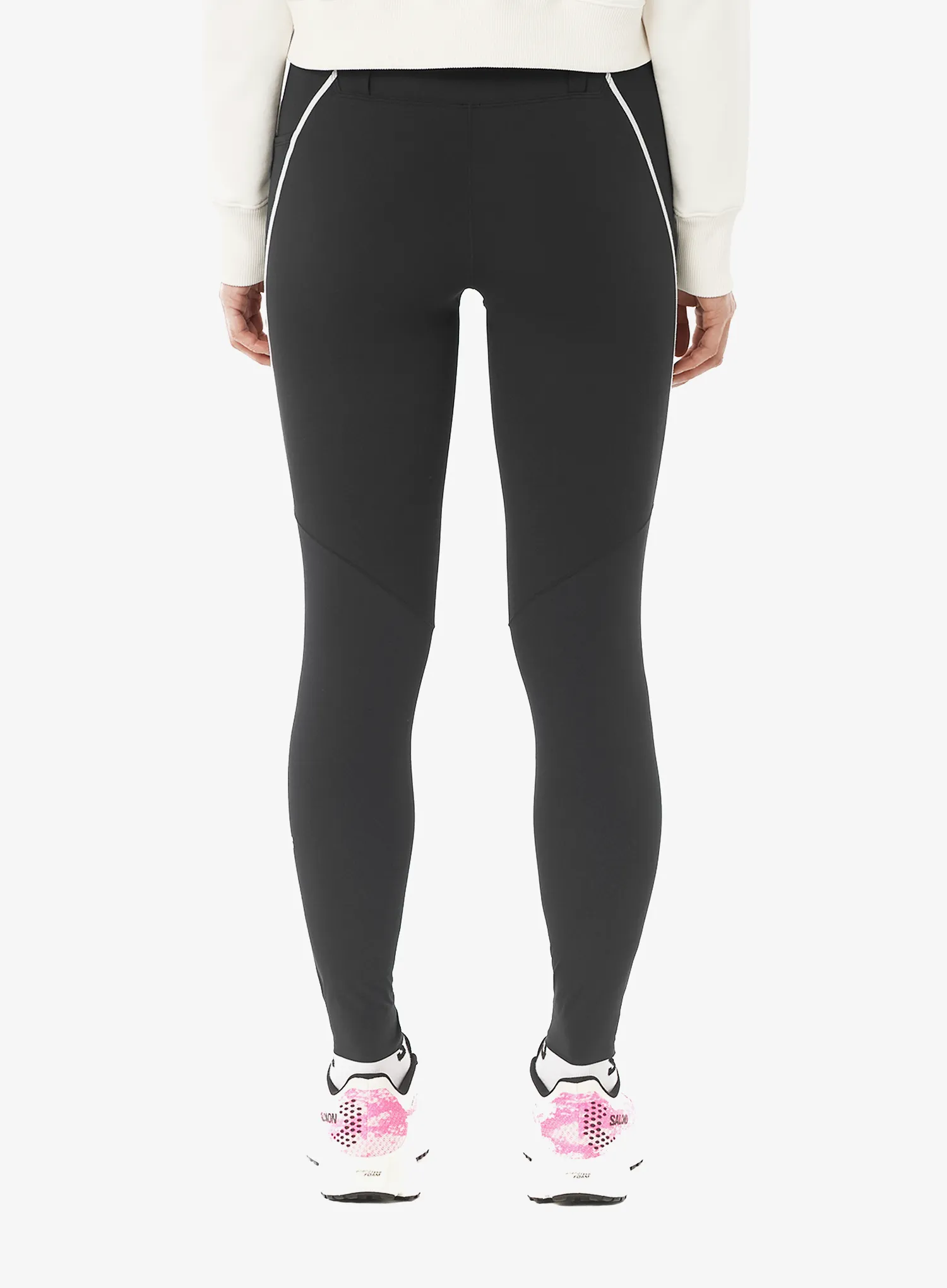 Штани для бігу жіночі Salomon Sense Stow Tights - deep black