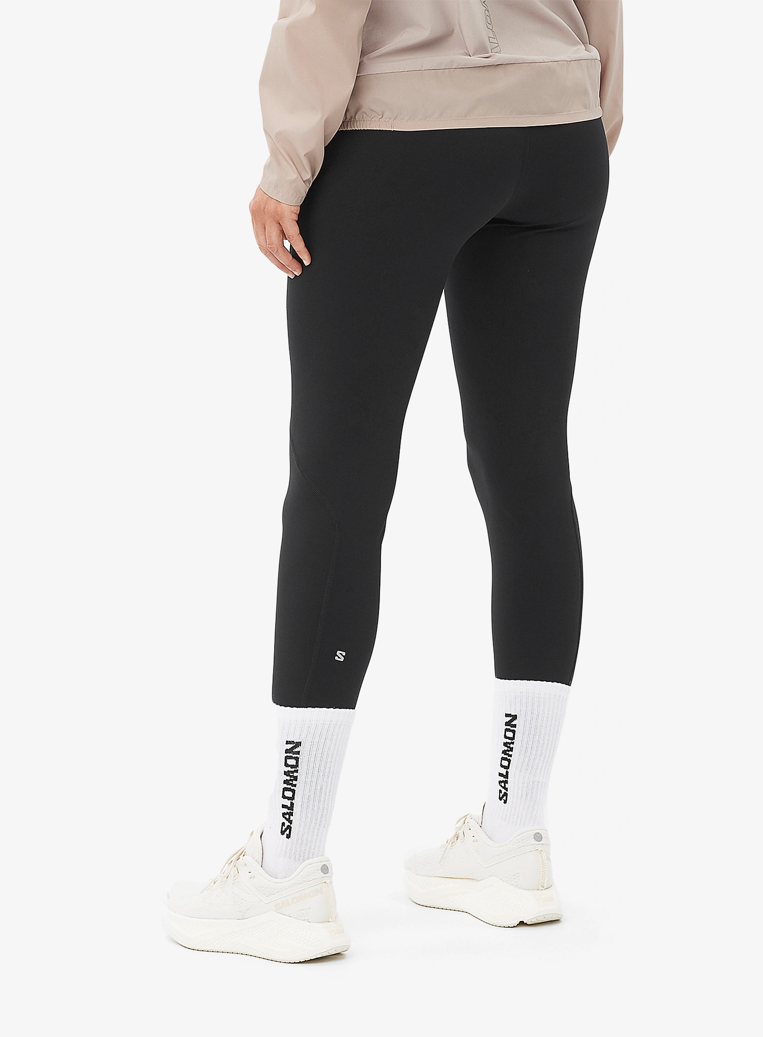 Штани для бігу жіночі Salomon Shkout Core Tights 28 - deep black