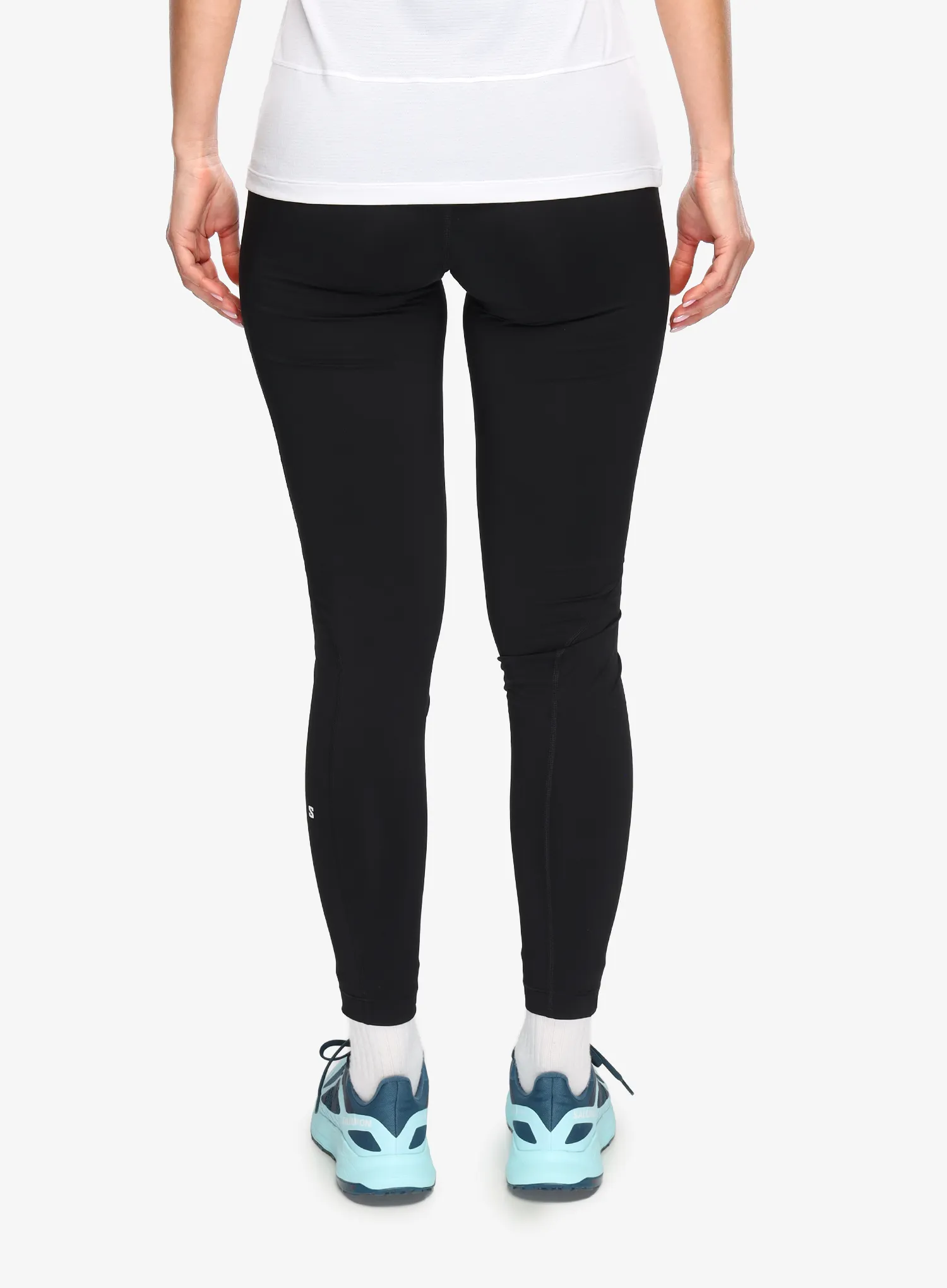 Штани для бігу жіночі Salomon Shkout Core Warm Tights - deep black