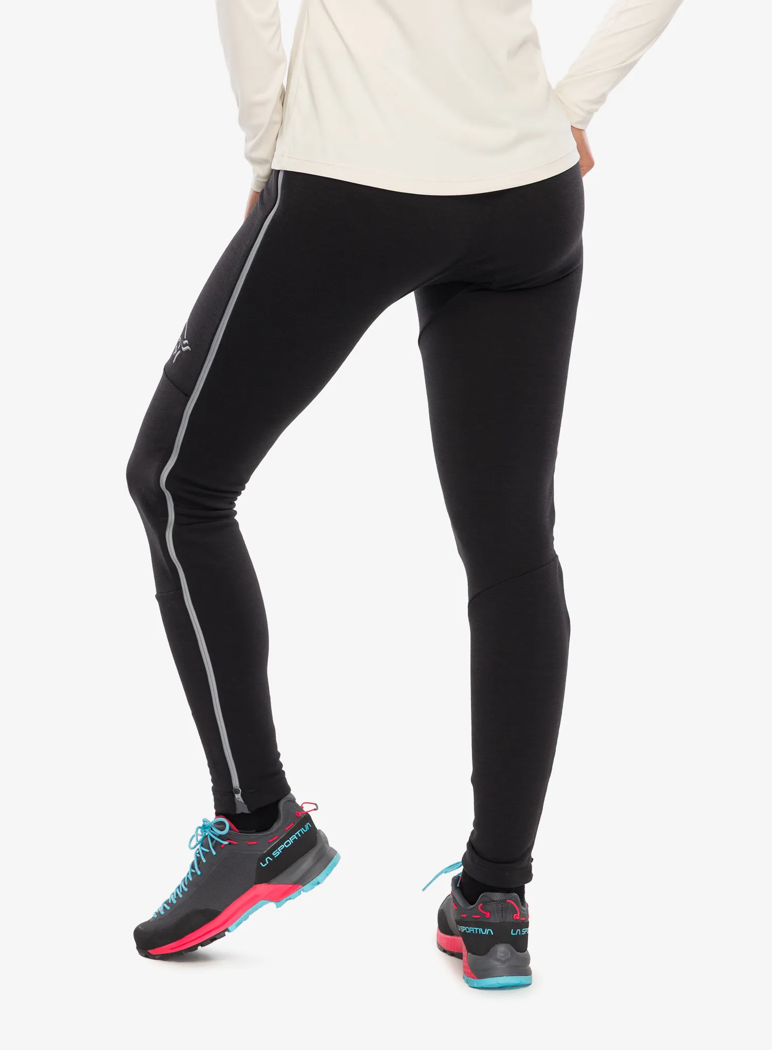 Легінси жіночі Norrona Trollveggen Warmwool2 Stretch Tights - caviar
