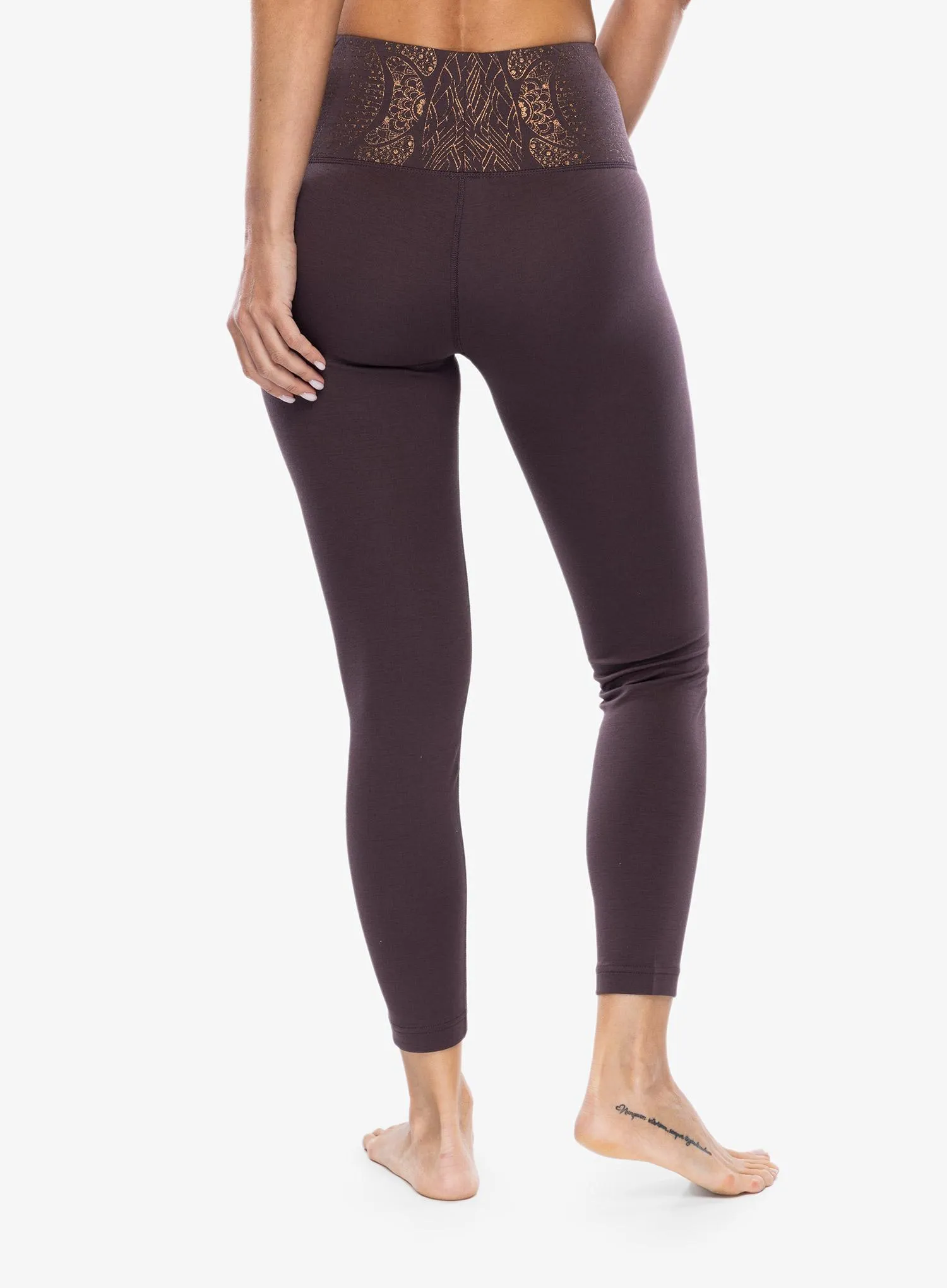 Легінси жіночі Super.natural Arabesque Tights - raisin/copper