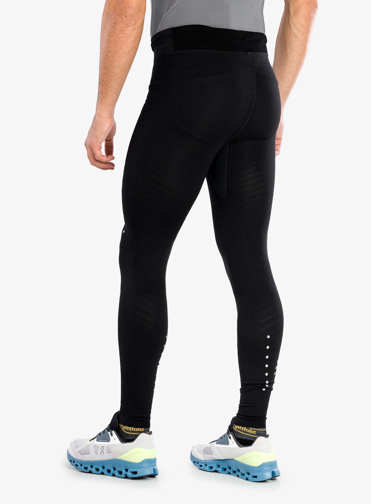 Легінси для бігу Compressport Winter Trail Under Control Full Tights - black