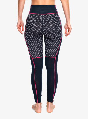 Термолегінси жіночі Kari Traa Lekker Pants - dark navy blue