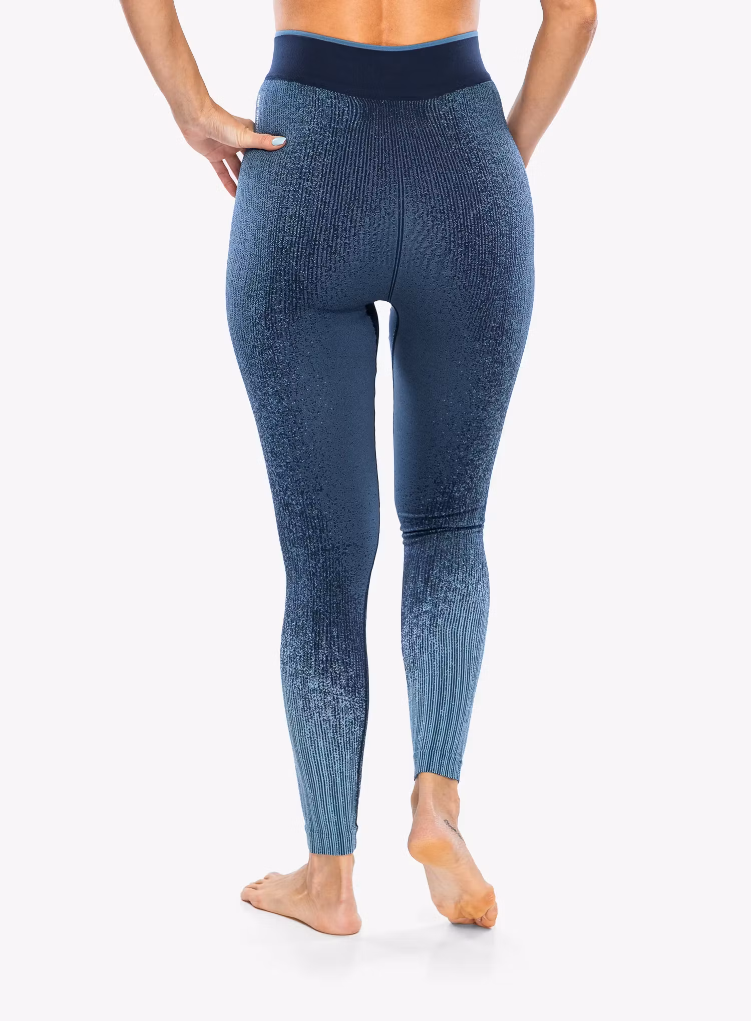 Термолегінси жіночі Odlo Blackcomb Eco BL Bottom Long - provincial blue