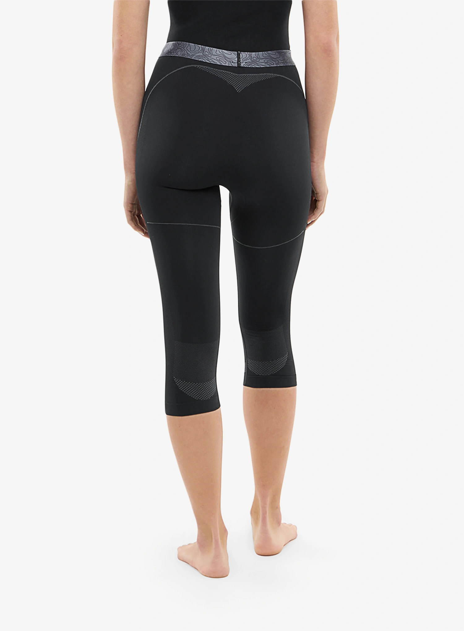 Термолегінси жіночі Viking Base Layer Gaja 3/4 Pants - black