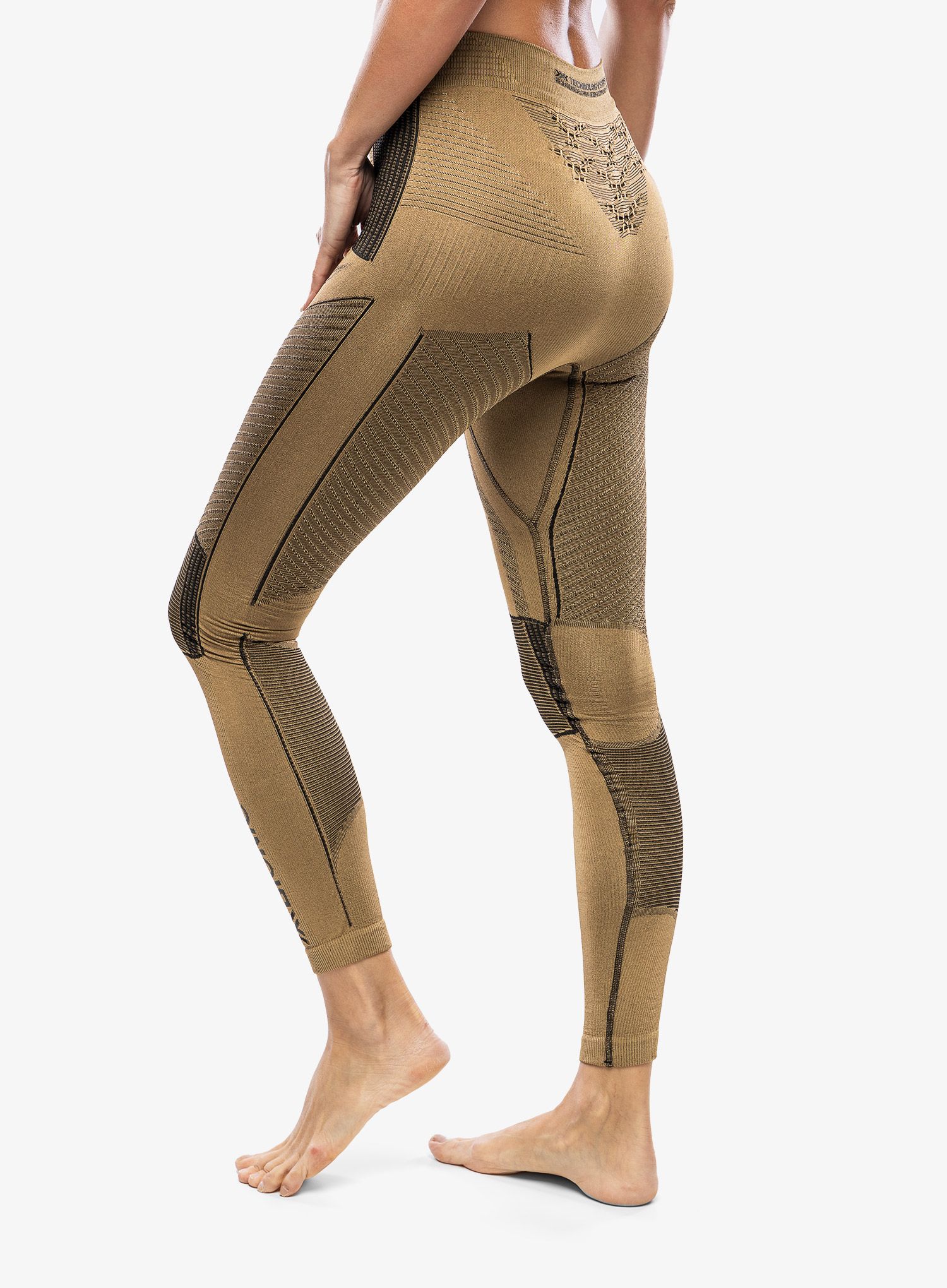 Термолегінси жіночі X-Bionic Radiactor 4.0 Pants - gold/black