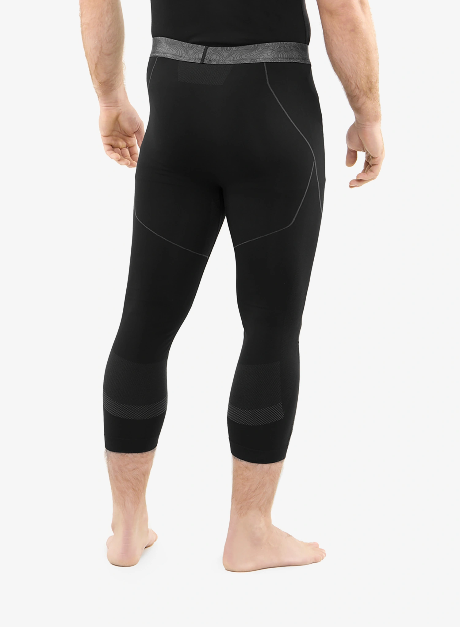 Термолегінси Viking Base Layer Gary 3/4 Pants - black