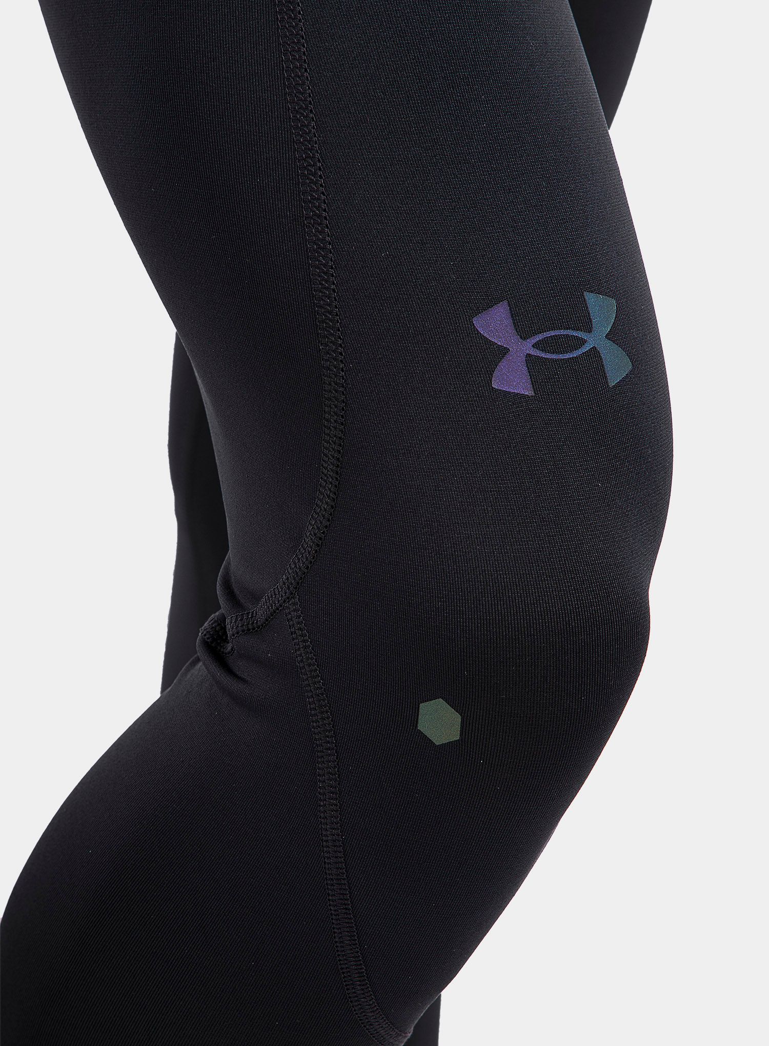 Термолегінси Under Armour Rush HG 2.0 Leggings - black/reflective