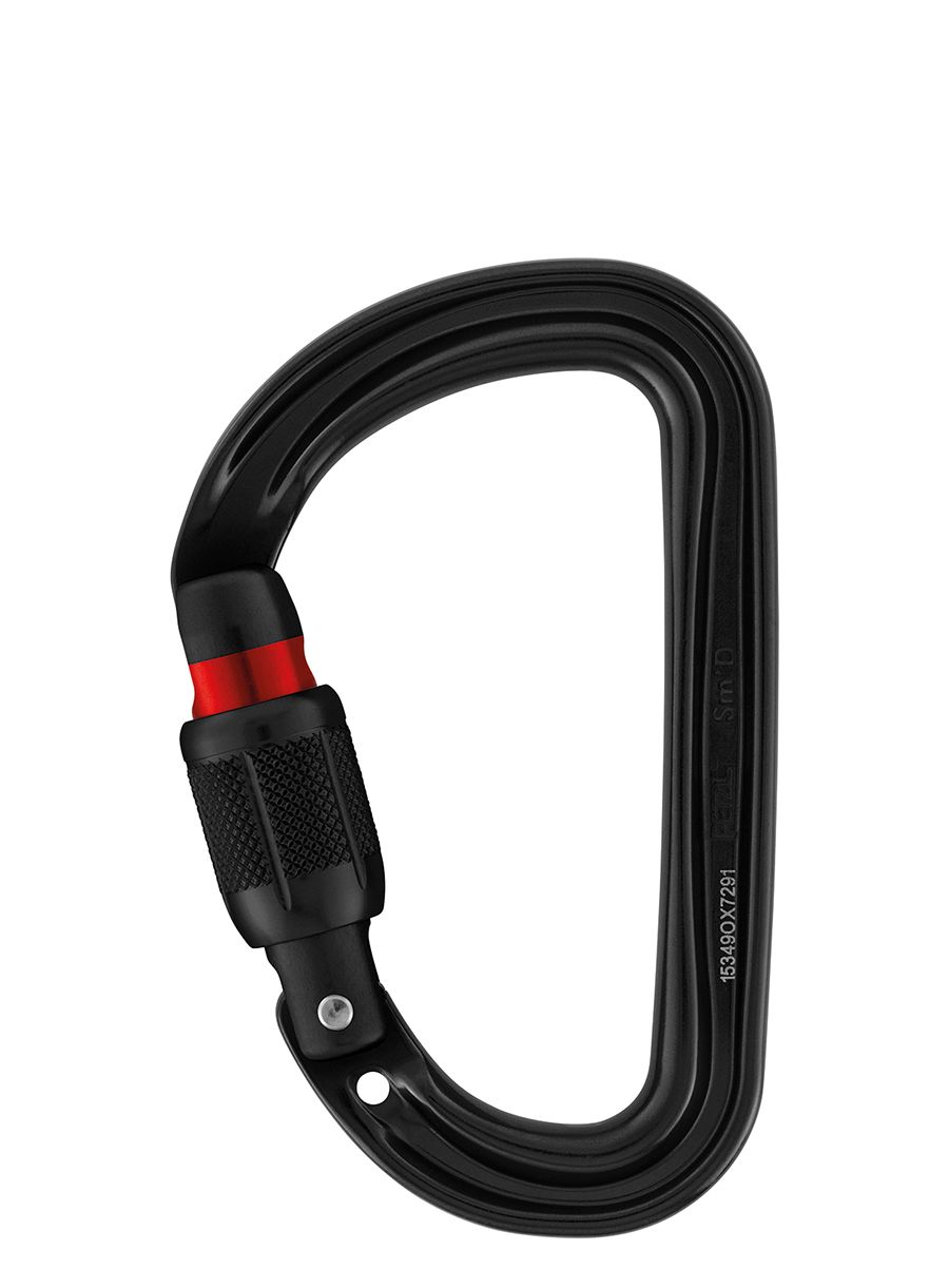 Карабін Petzl SmD Screw-Lock - black
