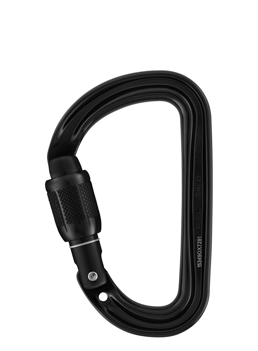 Карабін Petzl SmD Screw-Lock - black
