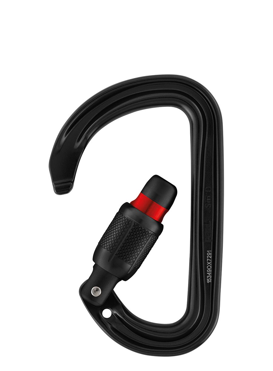Карабін Petzl SmD Screw-Lock - black
