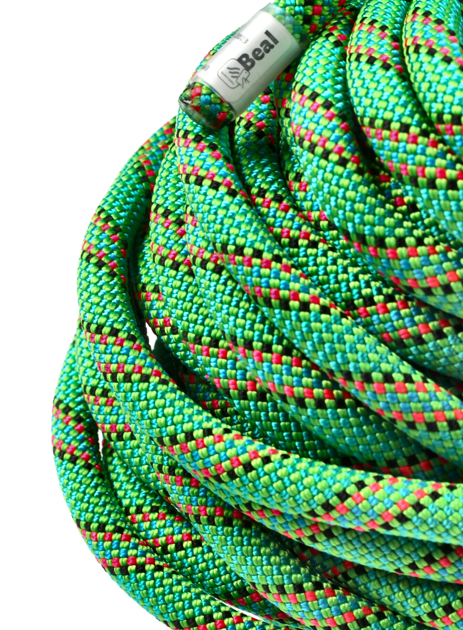 Мотузка динамічна Beal Tiger Unicore 10 mm x 60 m Dry Cover  - green