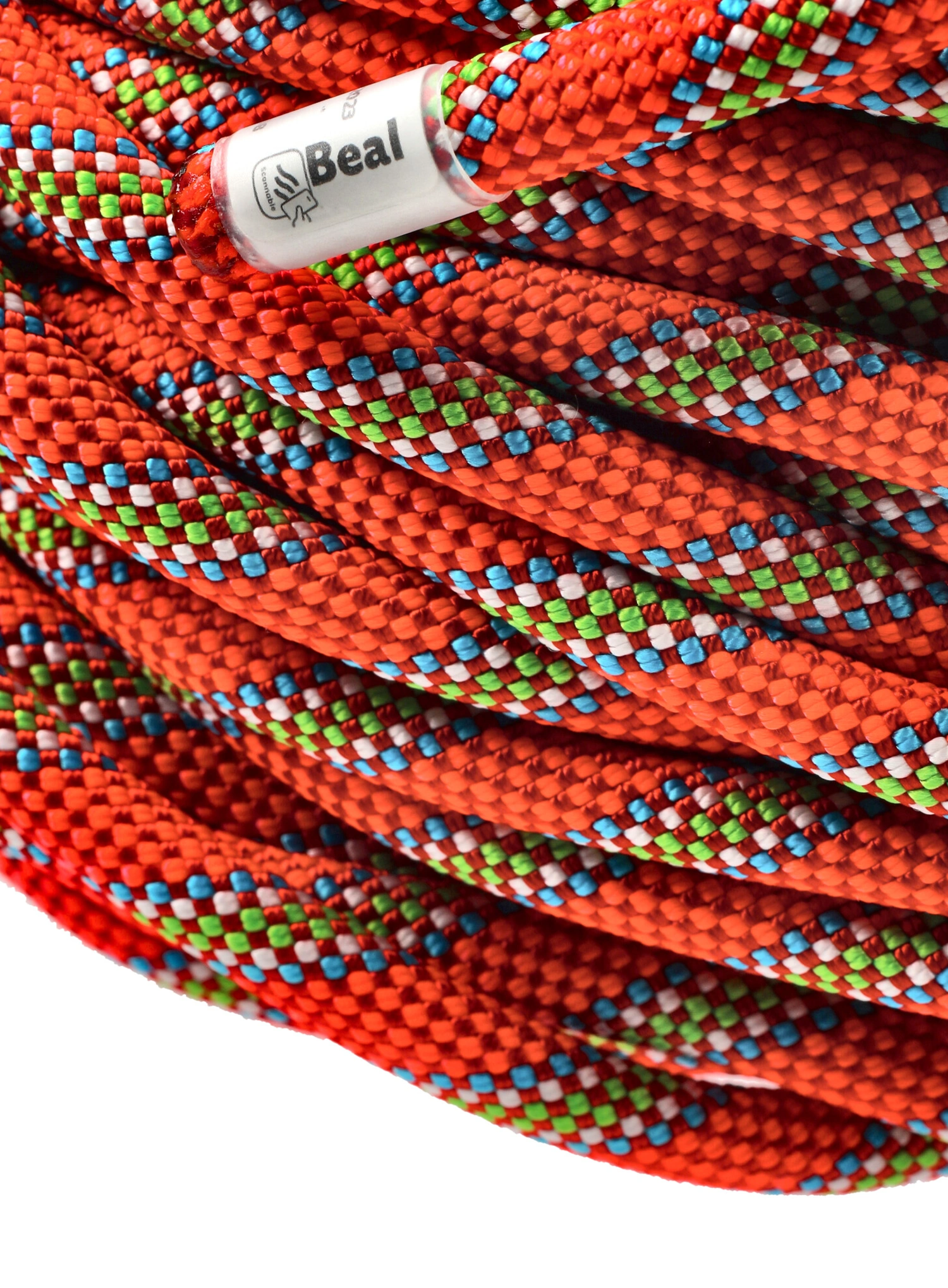 Мотузка динамічна Beal Tiger Unicore 10 mm x 70 m Golden Dry - orange