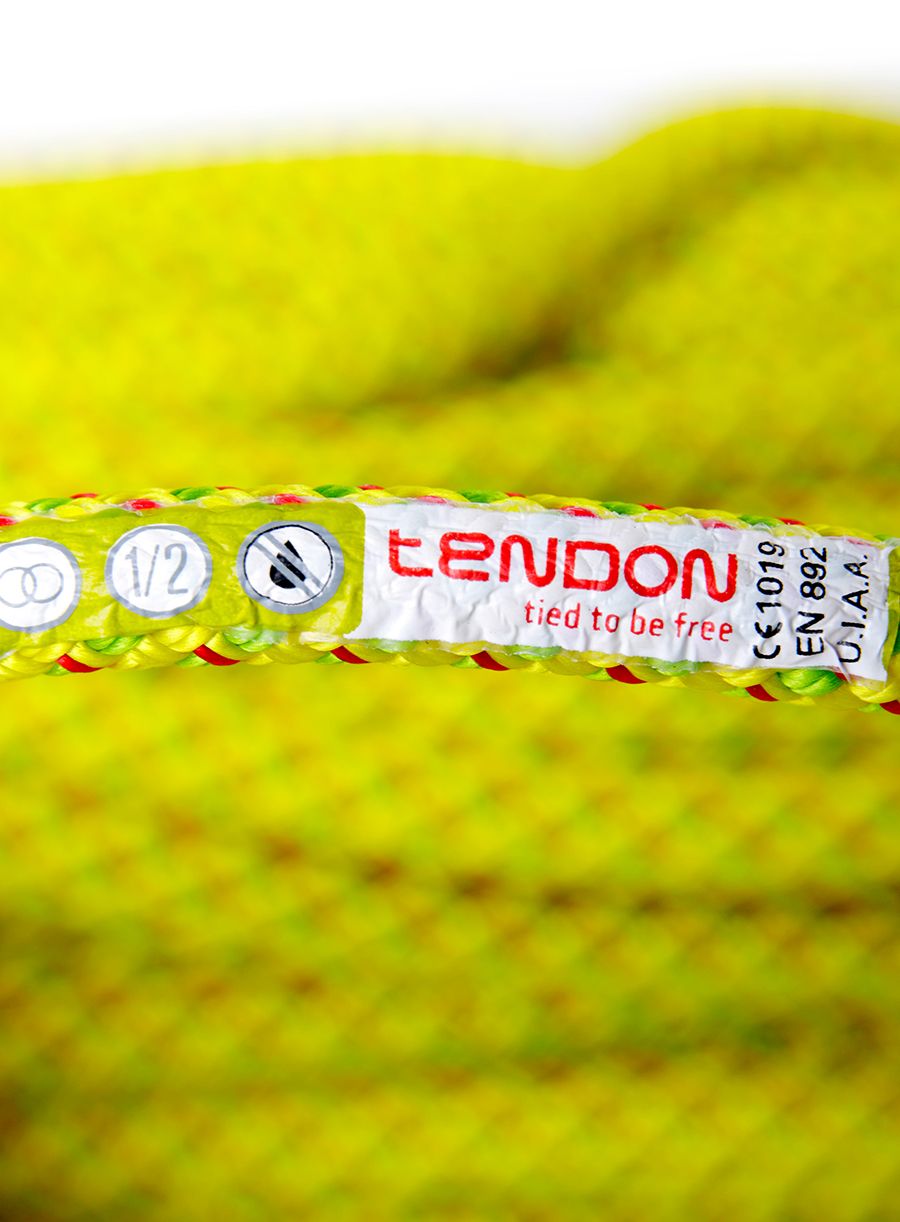Мотузка для льодолазіння Tendon Alpine 7,9 mm 30m - yellow