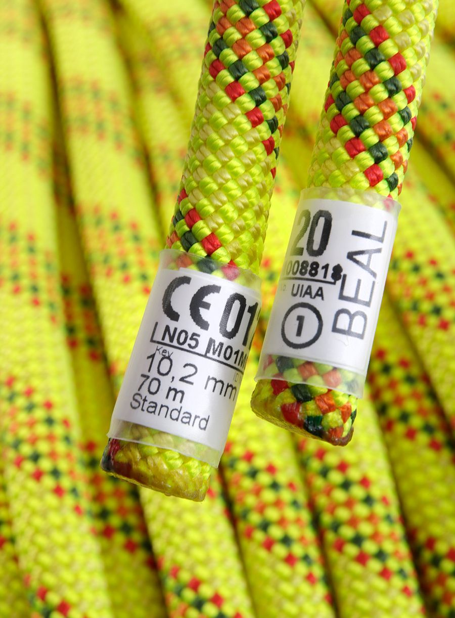Мотузка динамічна Beal Antidote 10,2 mm 70m - yellow