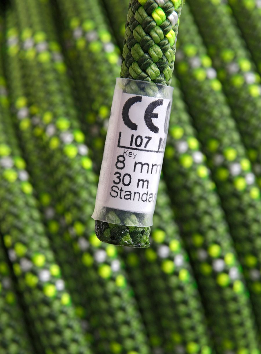 Мотузка динамічна Beal Rando 8 mm 30 m - green