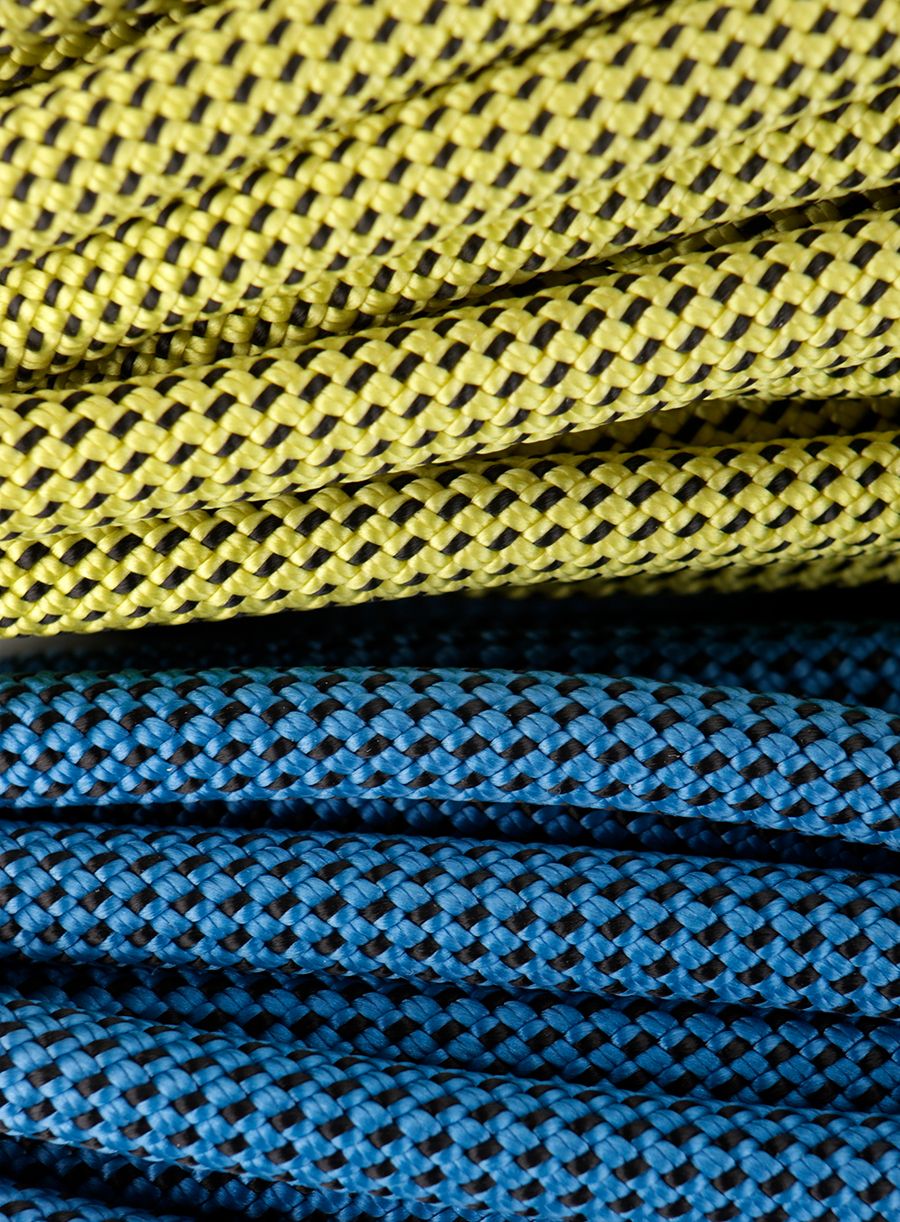 Мотузка динамічна Black Diamond 7.0 Dry Climbing Rope - yellow/aqua