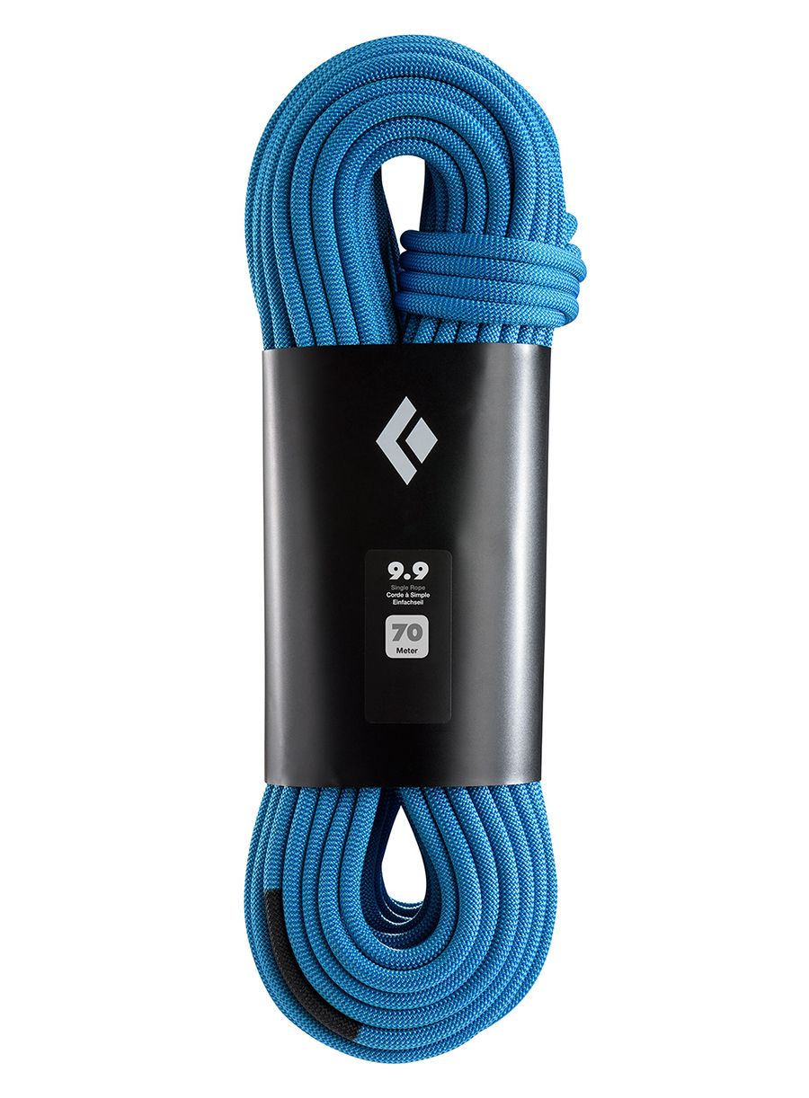 Мотузка для альпінізму Black Diamond 9.9 Dynamic Rope 70 m - dual blue
