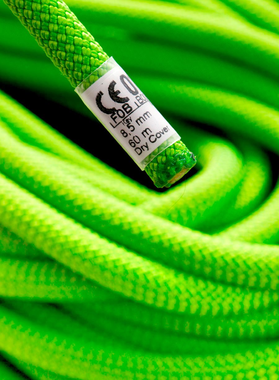 Мотузка для альпінізму Beal 8,5 mm Opera Unicore Dry Cover 60 m - green